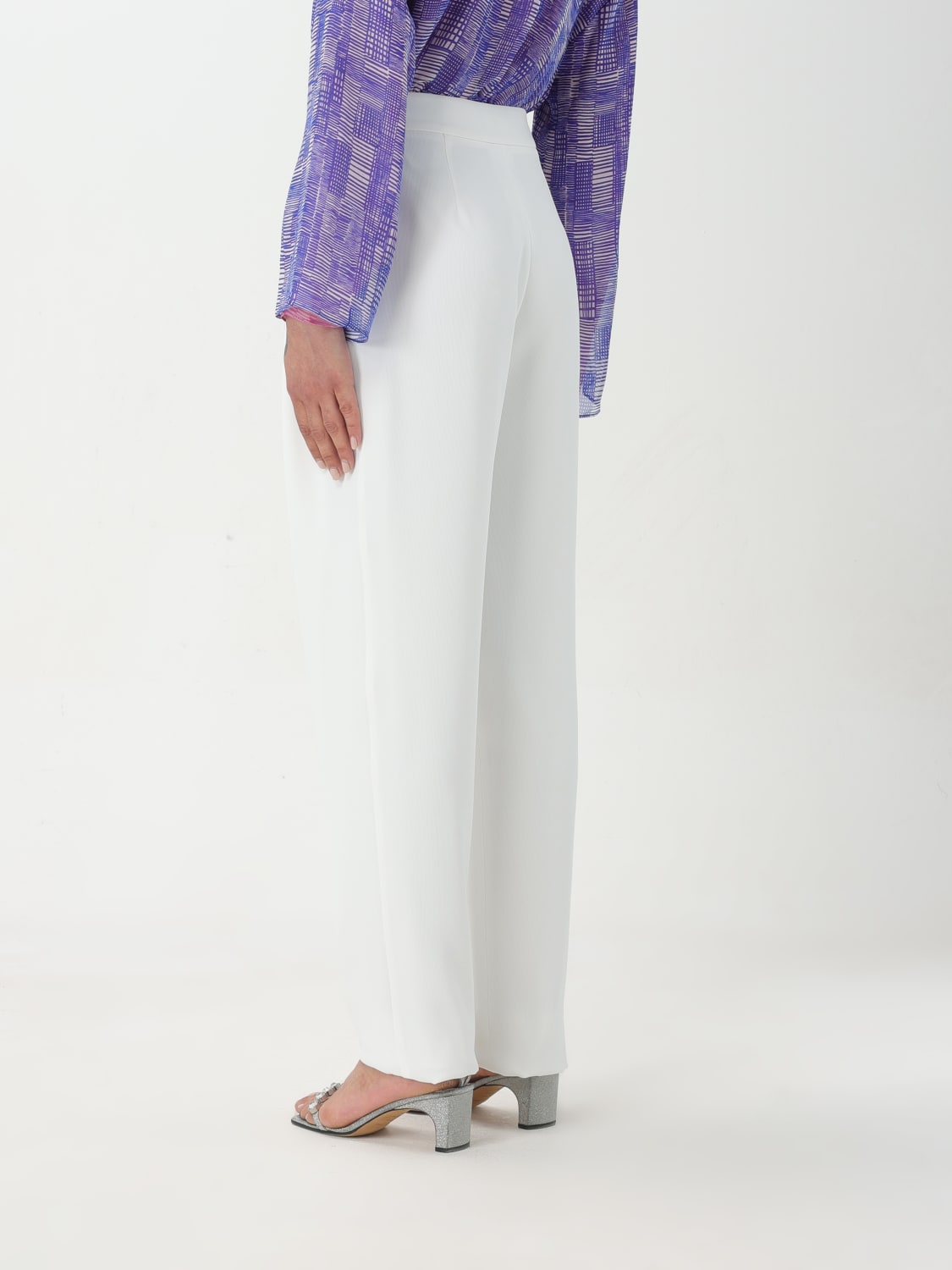 EMPORIO ARMANI Pantalon femme Blanc Pantalon Emporio Armani E3NP1HF9903 en ligne sur GIGLIO.COM