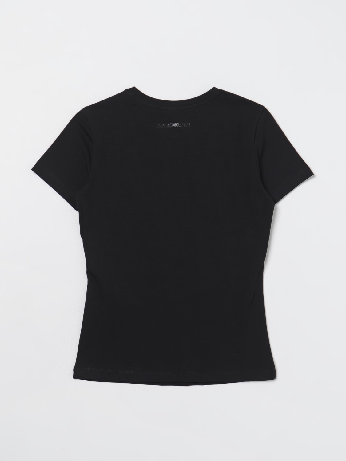 Armani black v neck t shirt hot sale