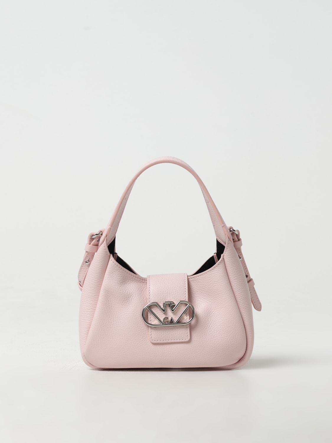 Emporio Armani Outlet Borsa in pelle a grana Rosa Borsa Mini Emporio Armani Y3E235YWQ9X online su GIGLIO.COM
