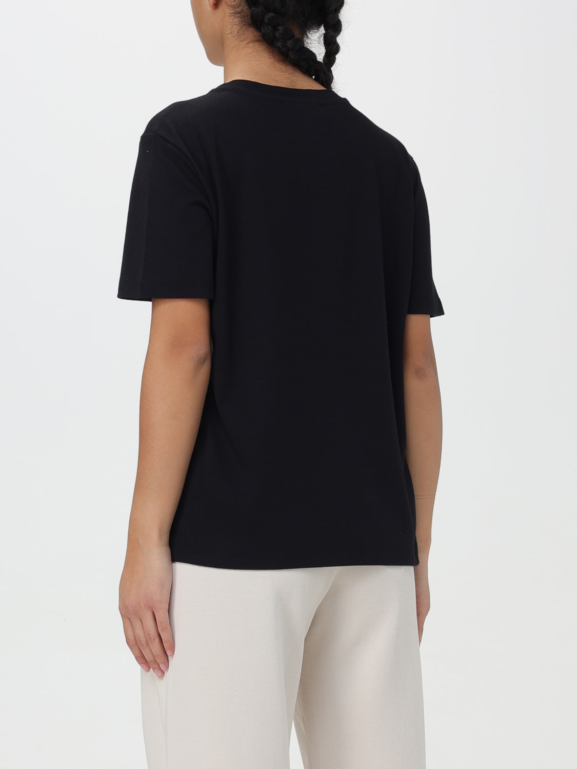 S MAX MARA：Tシャツ レディース - ブラック | GIGLIO.COMオンラインの'S Max Mara Tシャツ  2419971021600