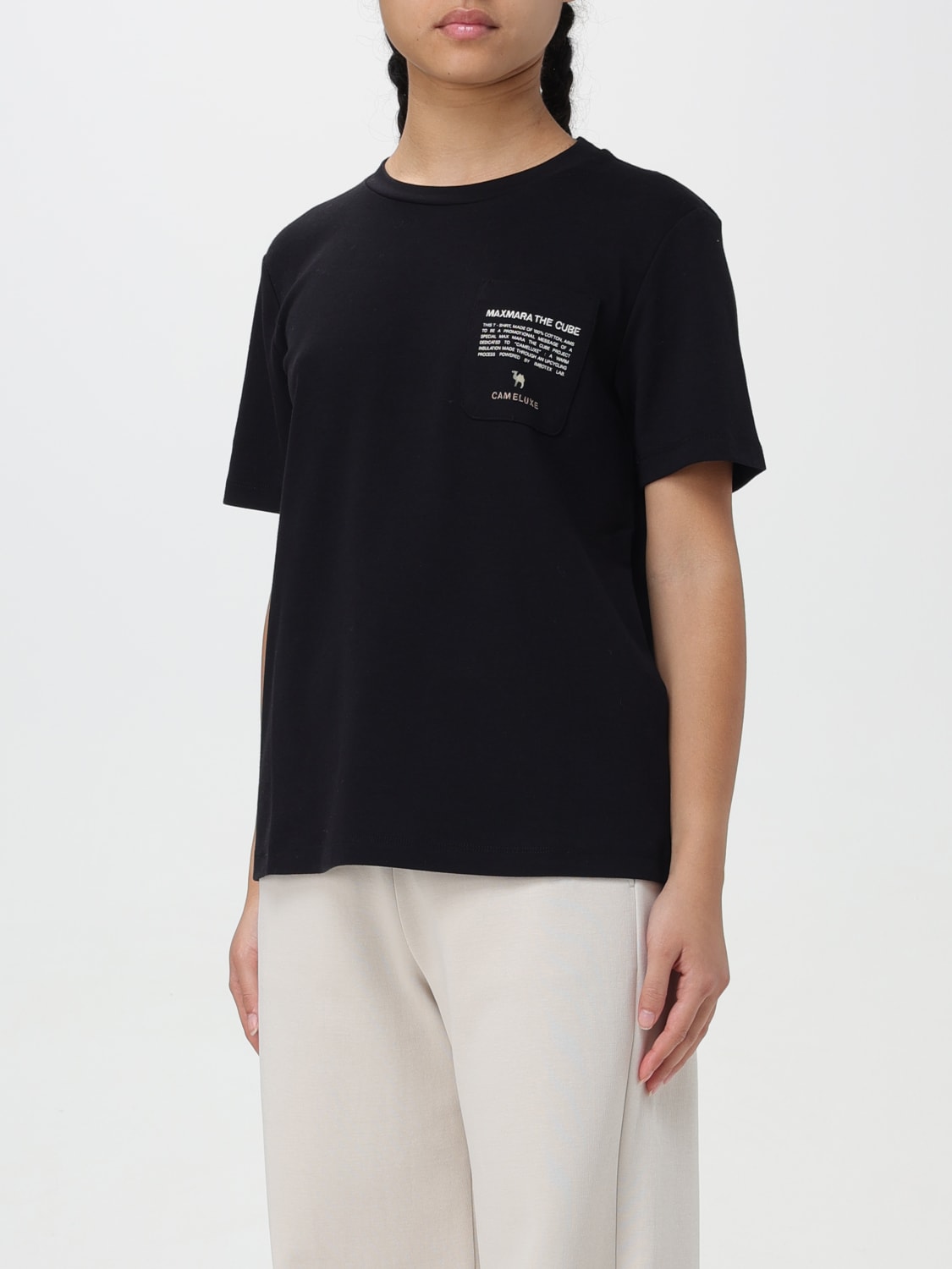 'S MAX MARA T-SHIRT: T-shirt woman 's Max Mara, Black - Img 3