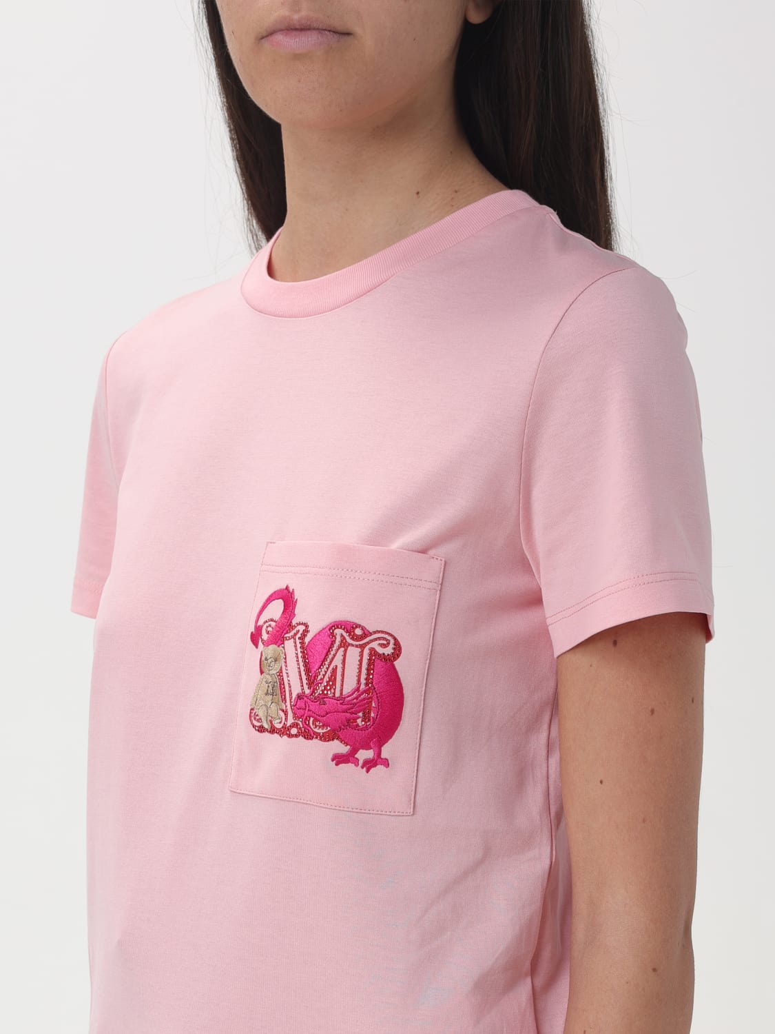 MAX MARA TOP: Top mujer Max Mara, Rosa - Img 3