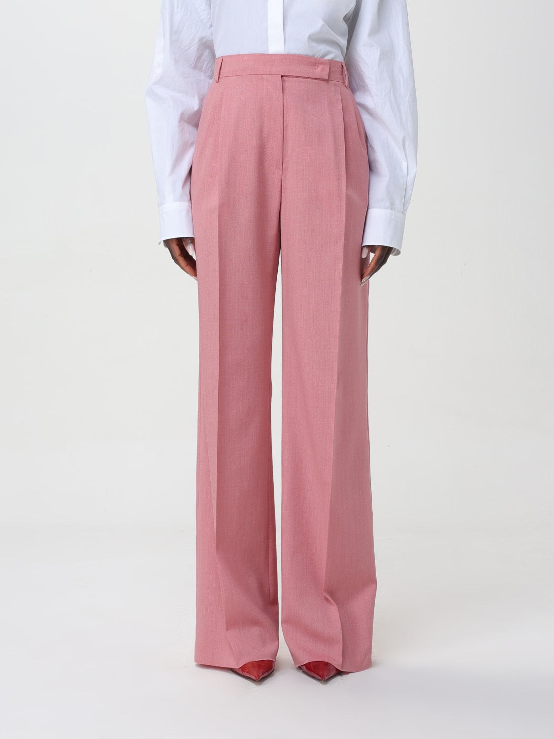 MAX MARA PANTS: Pants woman Max Mara, Pink - Img 1