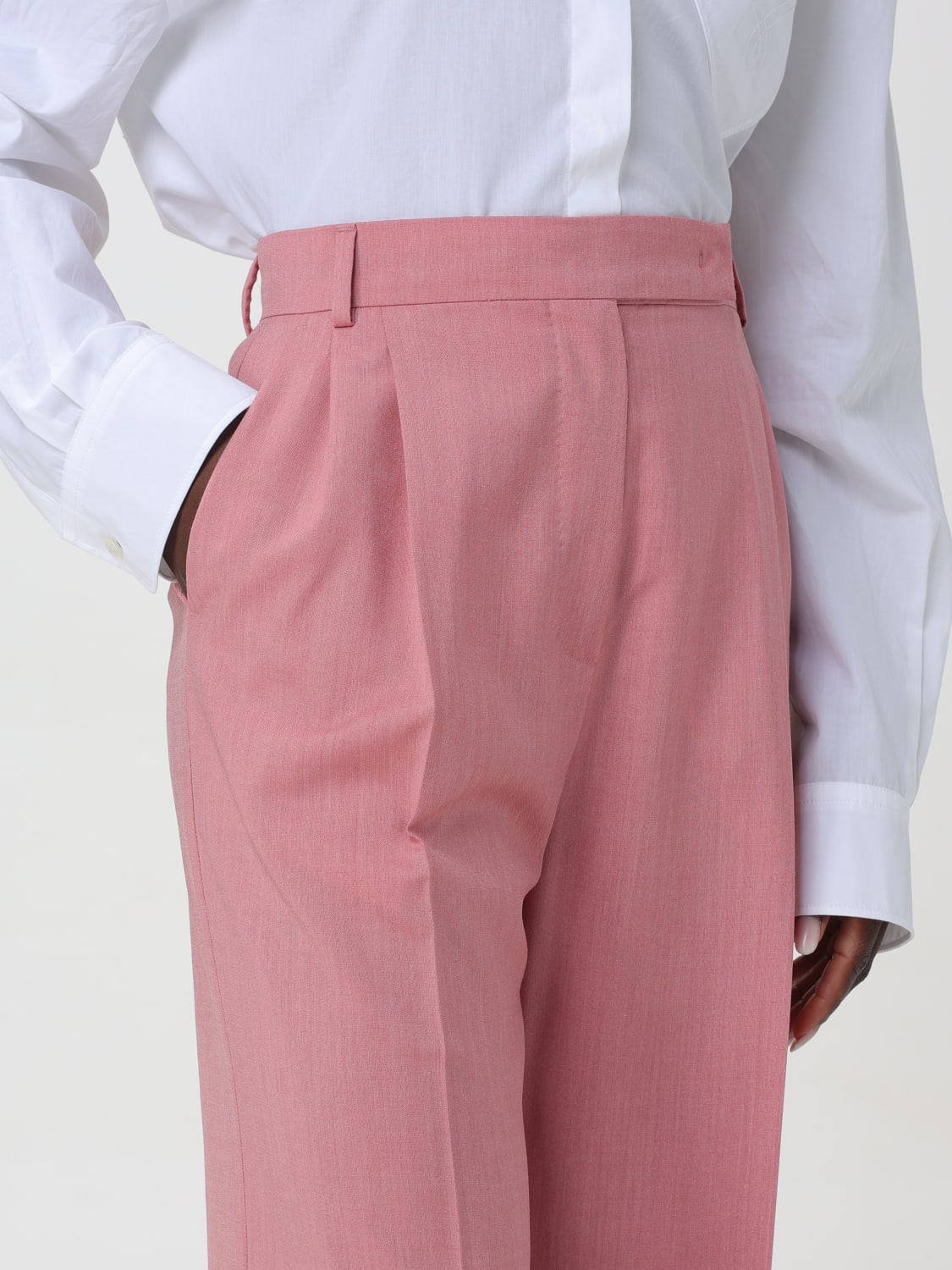 MAX MARA PANTS: Pants woman Max Mara, Pink - Img 5