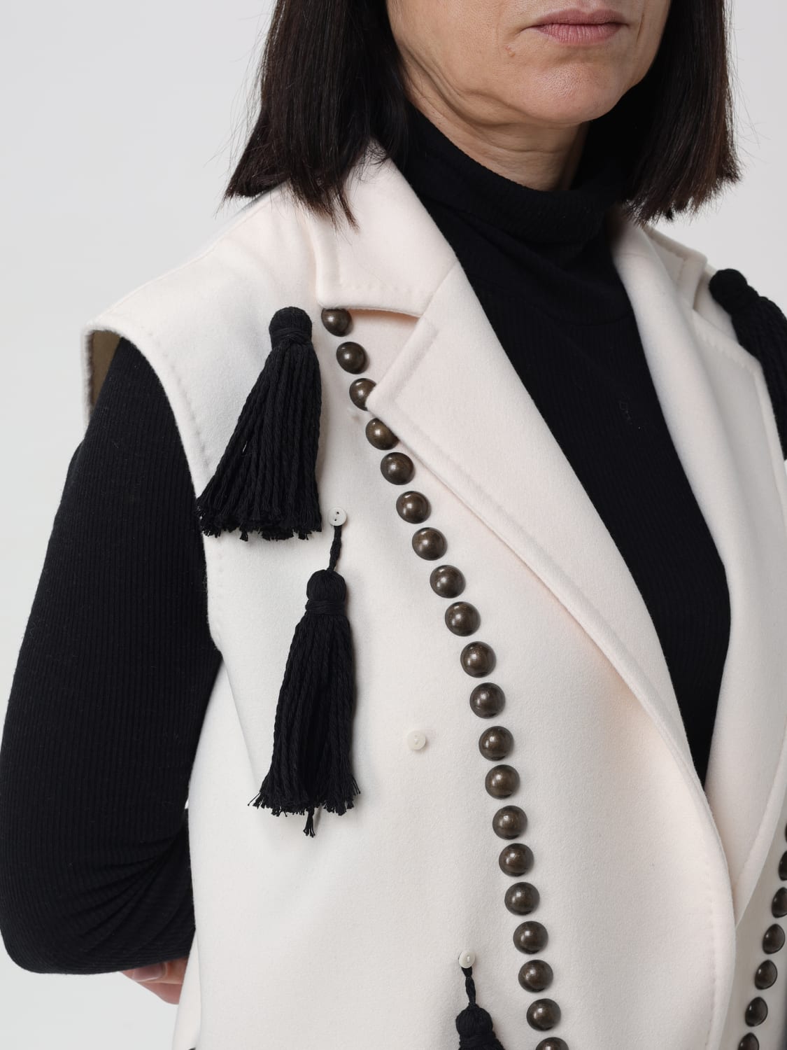 MAX MARA WESTE: Blazer damen Max Mara, Weiß - Img 5