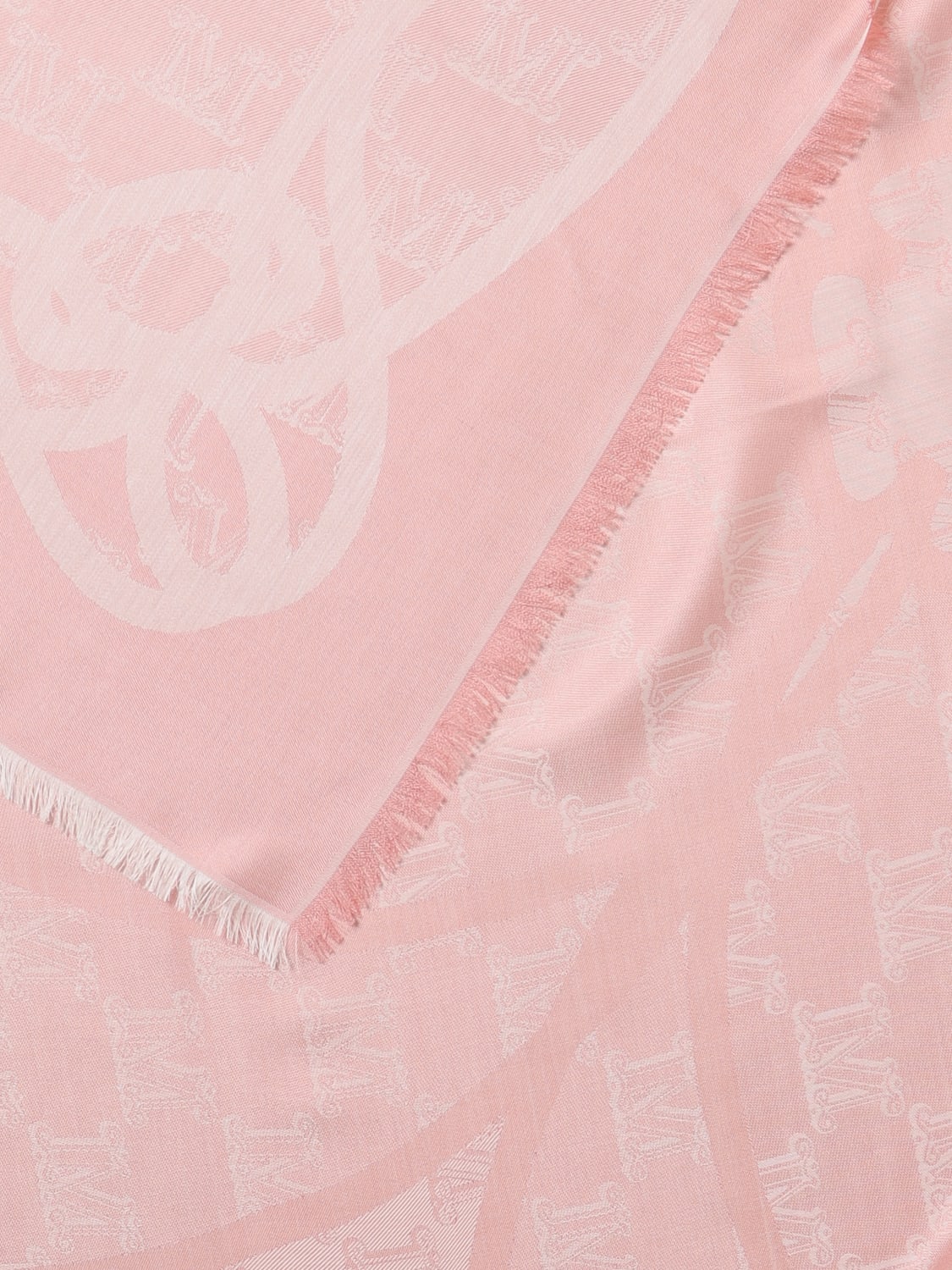 MAX MARA SCARF: Neck scarf woman Max Mara, Pink - Img 3