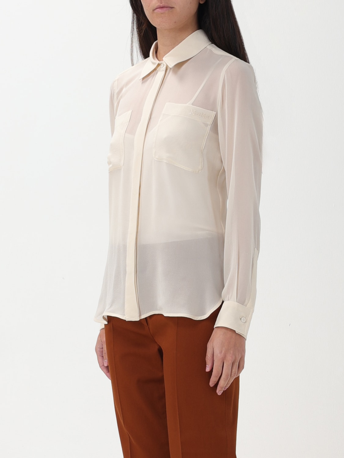 MAX MARA TOP: Top woman Max Mara, White - Img 3