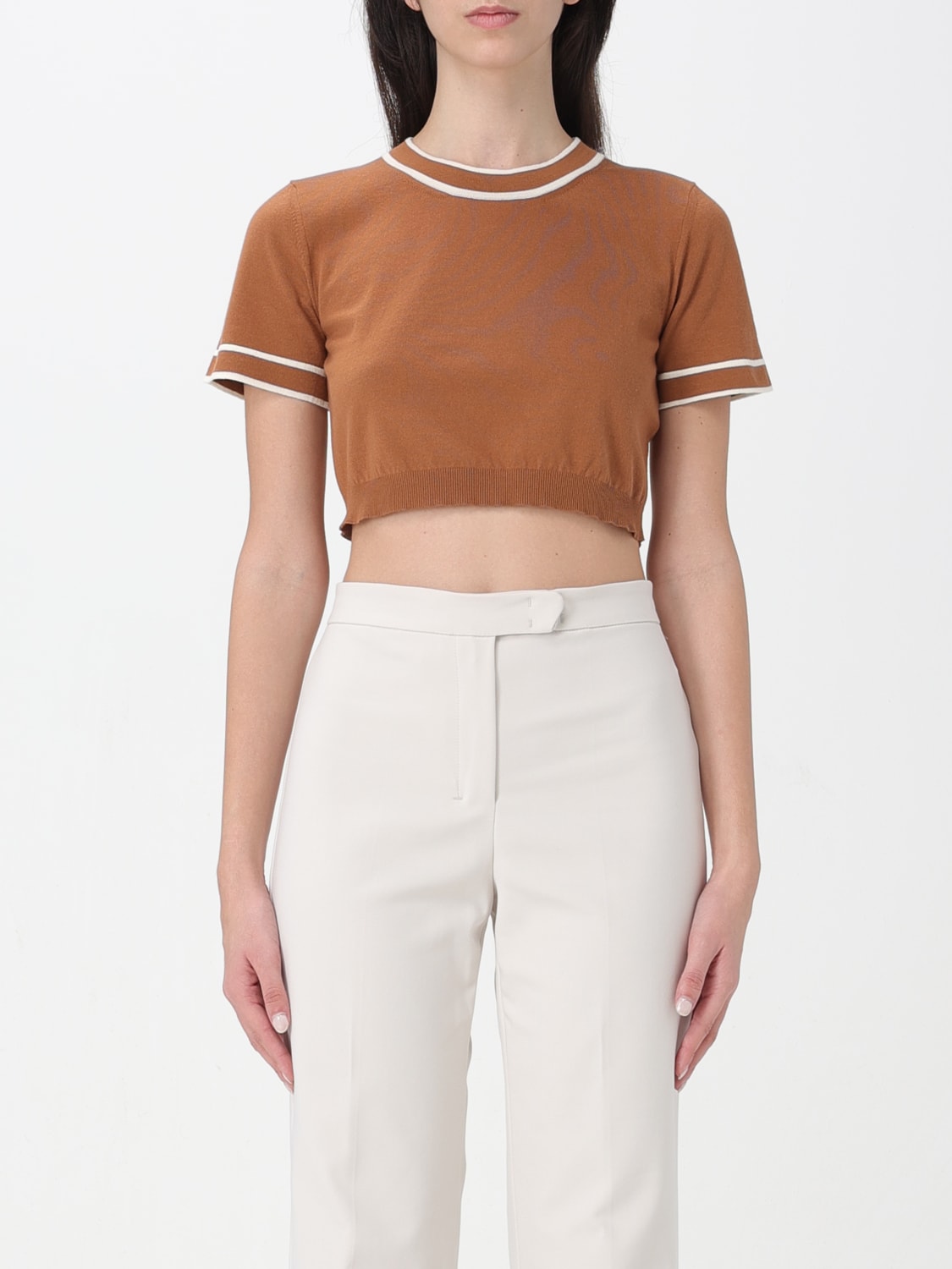 MAX MARA トップス: トップス レディース Max Mara, レザー - Img 1