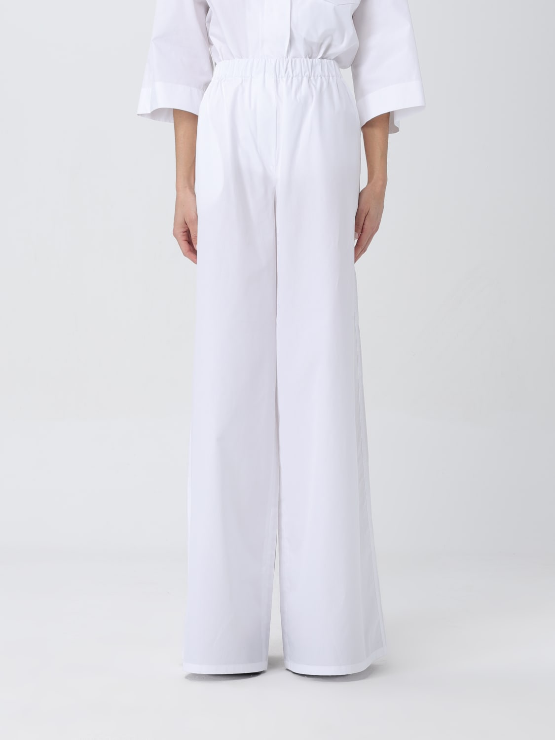 MAX MARA PANTALON: Pantalon femme Max Mara, Blanc - Img 1