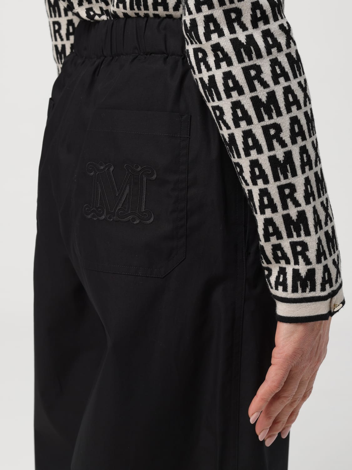 MAX MARA PANTS: Pants woman Max Mara, Black - Img 5