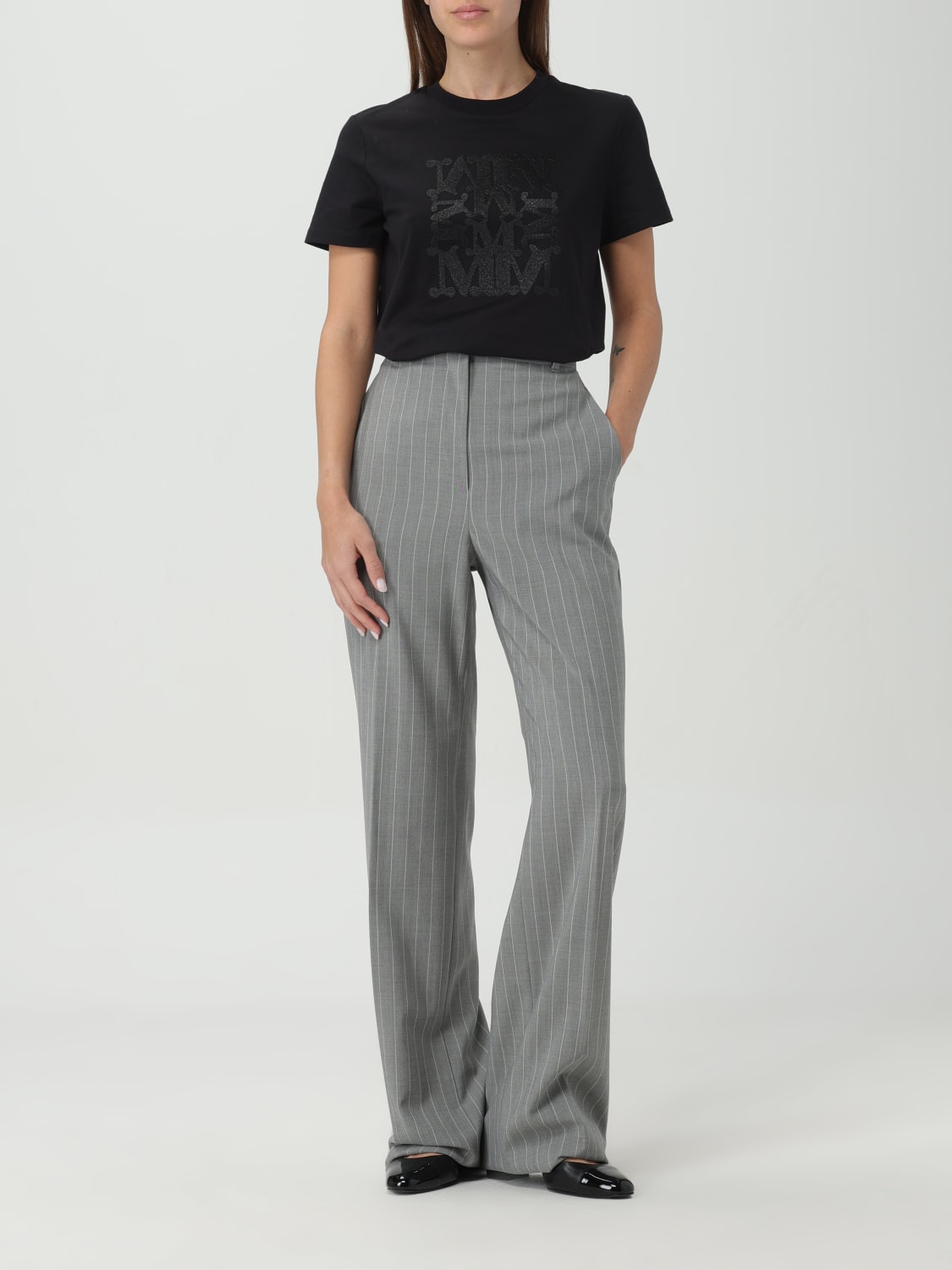 MAX MARA TOP: Top woman Max Mara, Black - Img 2