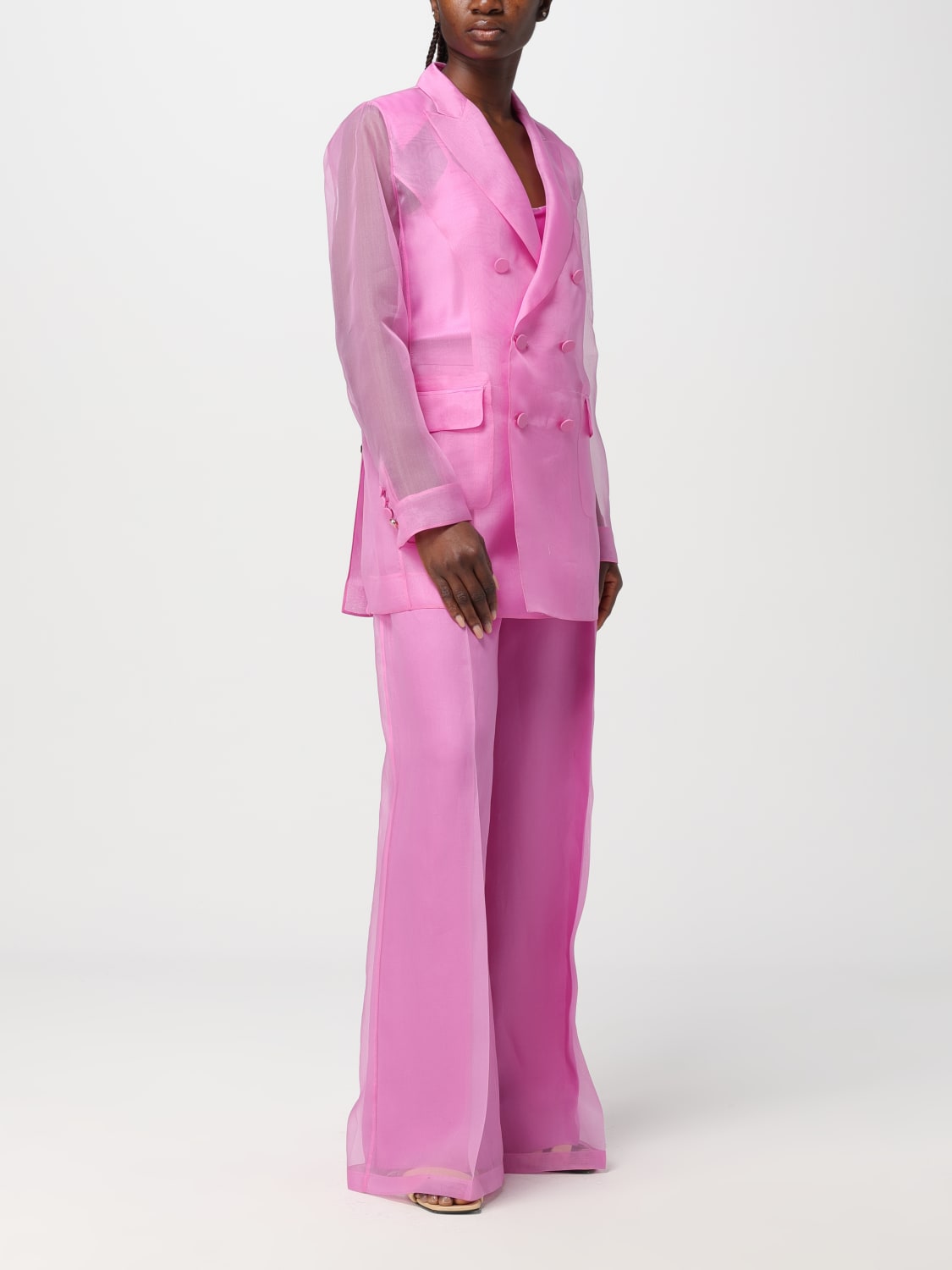 MAX MARA HOSE: Hose damen Max Mara, Pink - Img 2