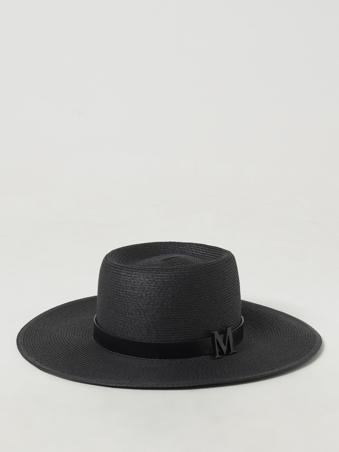 MAX MARA HAT: Hat woman Max Mara, Black - Img 2