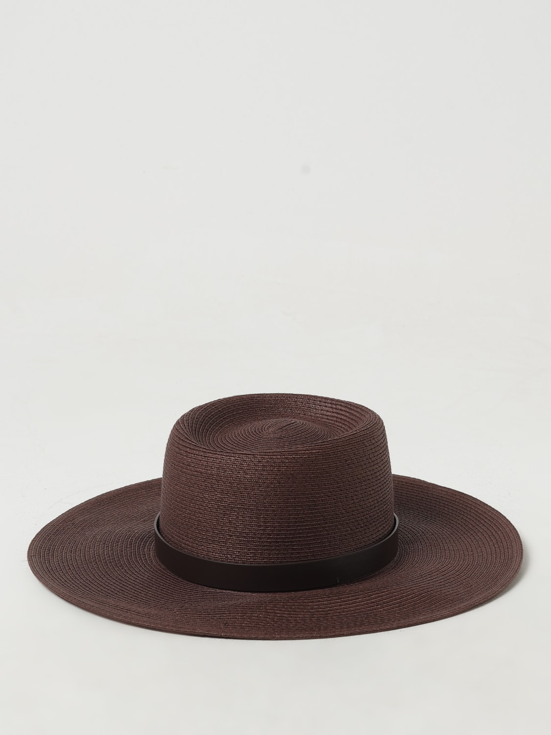 MAX MARA HAT: Hat woman Max Mara, Brown - Img 1