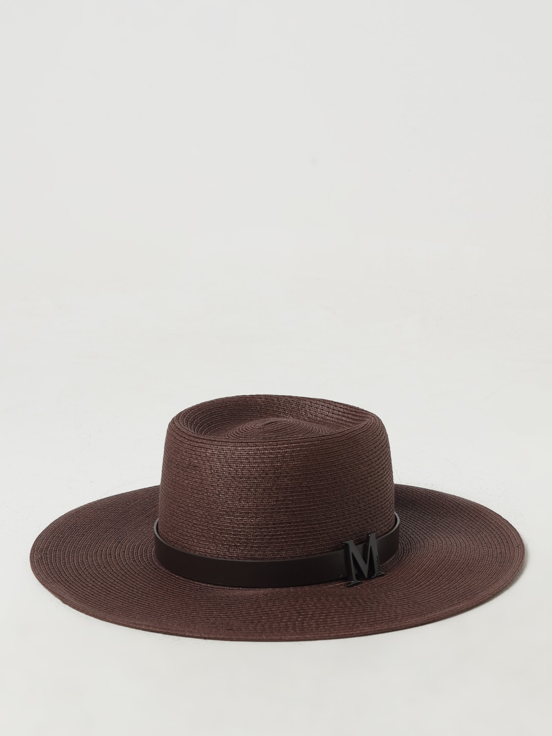 MAX MARA HAT: Hat woman Max Mara, Brown - Img 2