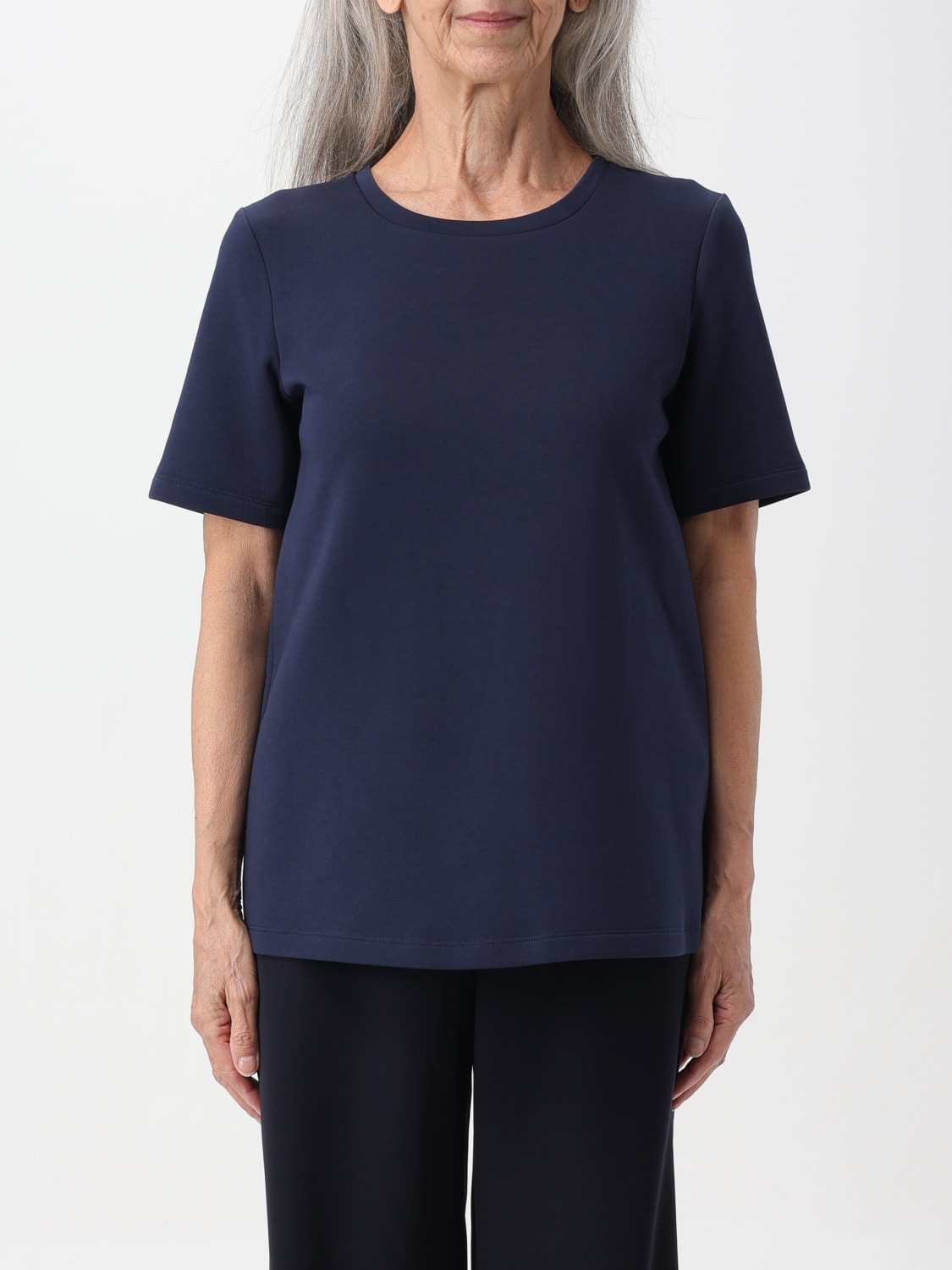 'S MAX MARA T-SHIRT: T-shirt woman 's Max Mara, Blue - Img 1