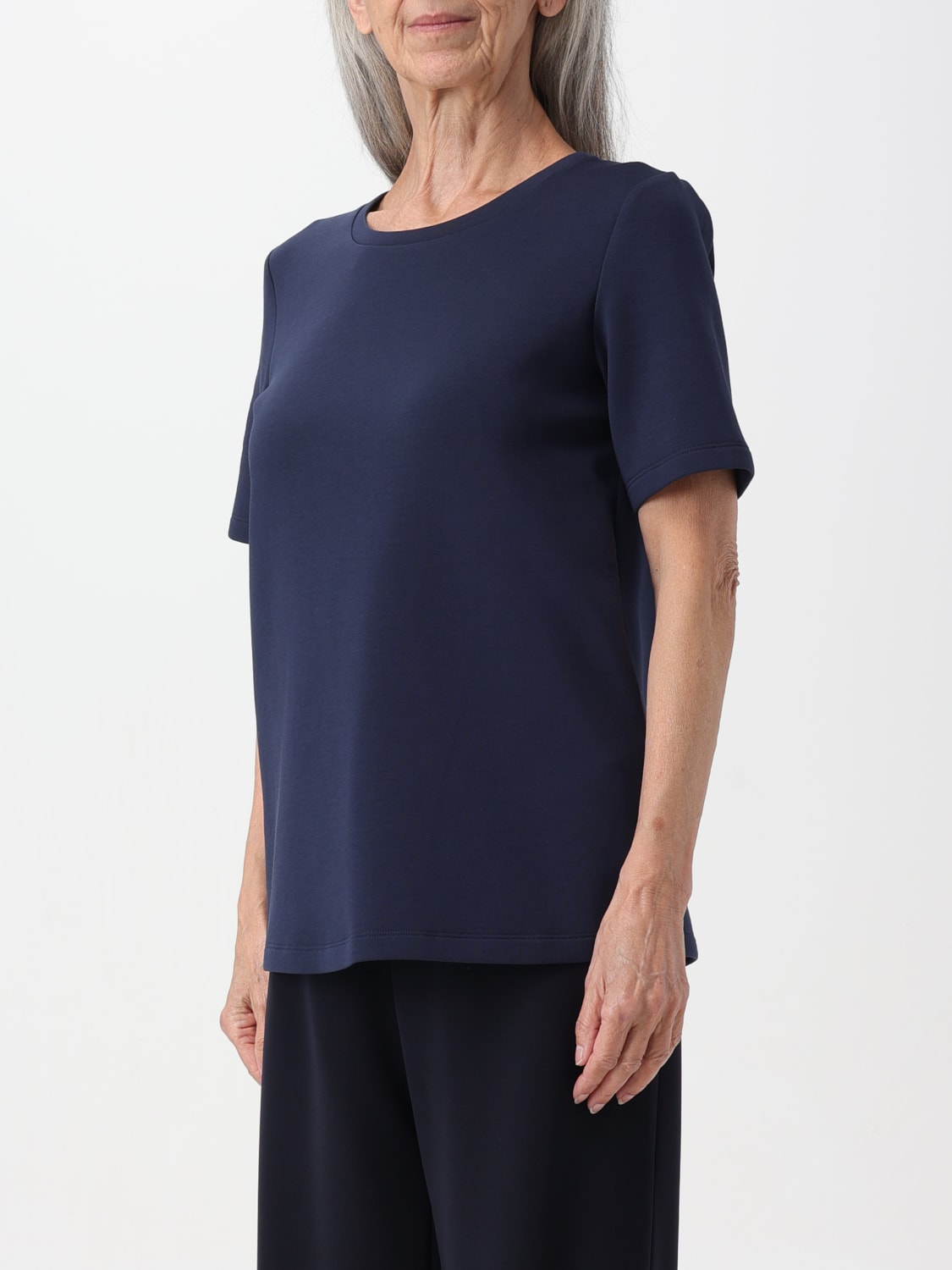 'S MAX MARA T-SHIRT: T-shirt woman 's Max Mara, Blue - Img 3