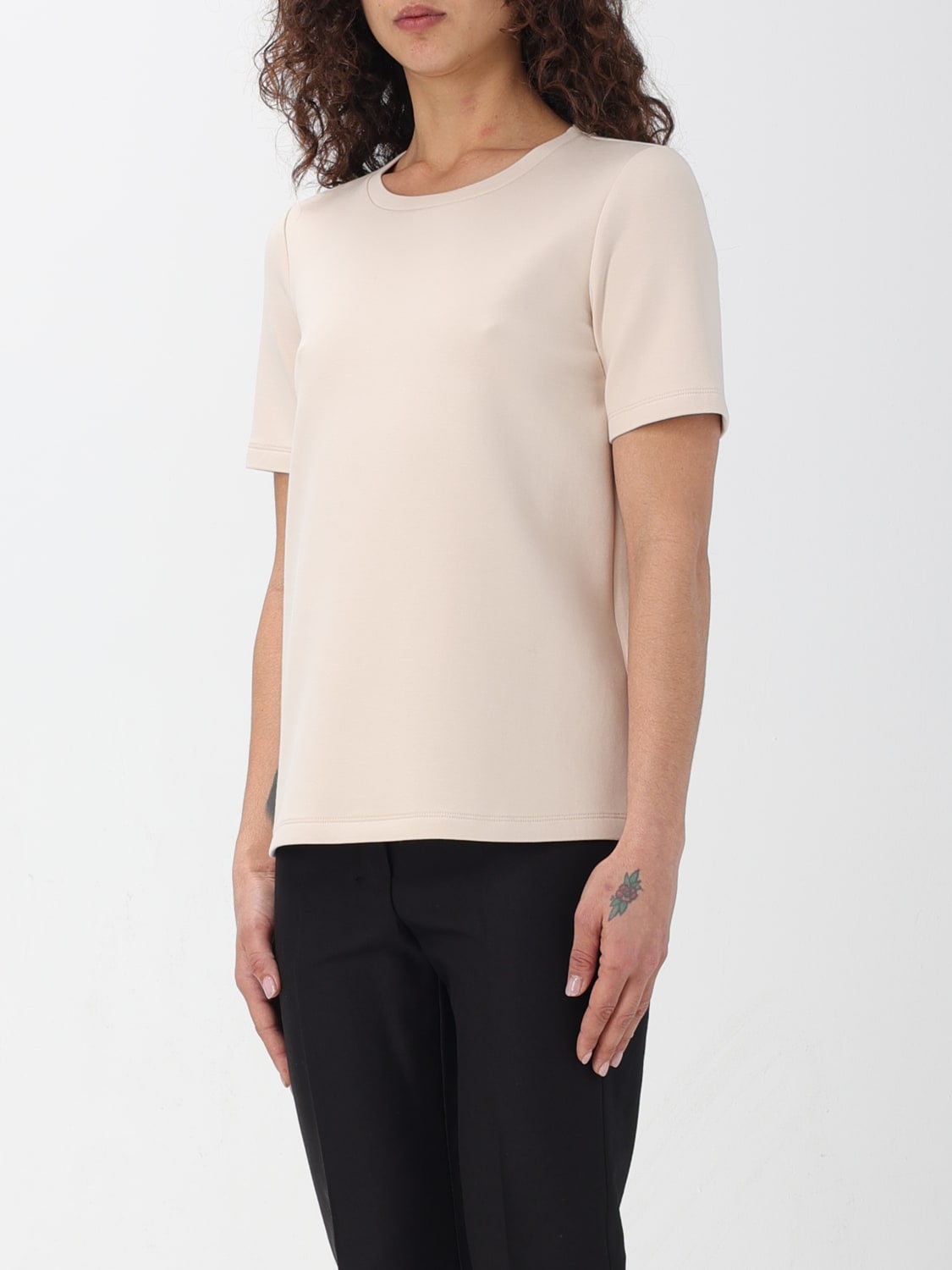 'S MAX MARA CAMISETA: Camiseta mujer 's Max Mara, Nata - Img 4