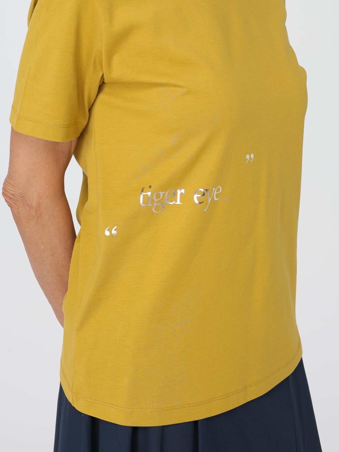 'S MAX MARA T-SHIRT: T-shirt woman 's Max Mara, Yellow - Img 5