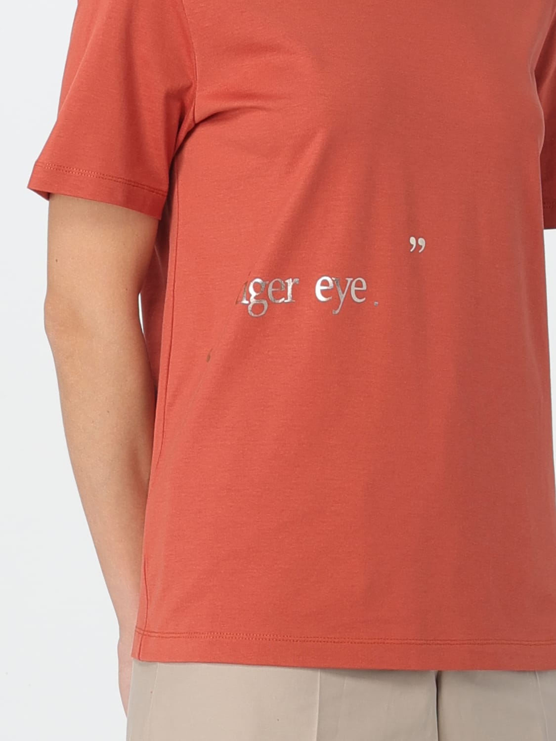 'S MAX MARA T-SHIRT: T-shirt femme 's Max Mara, Orange - Img 5