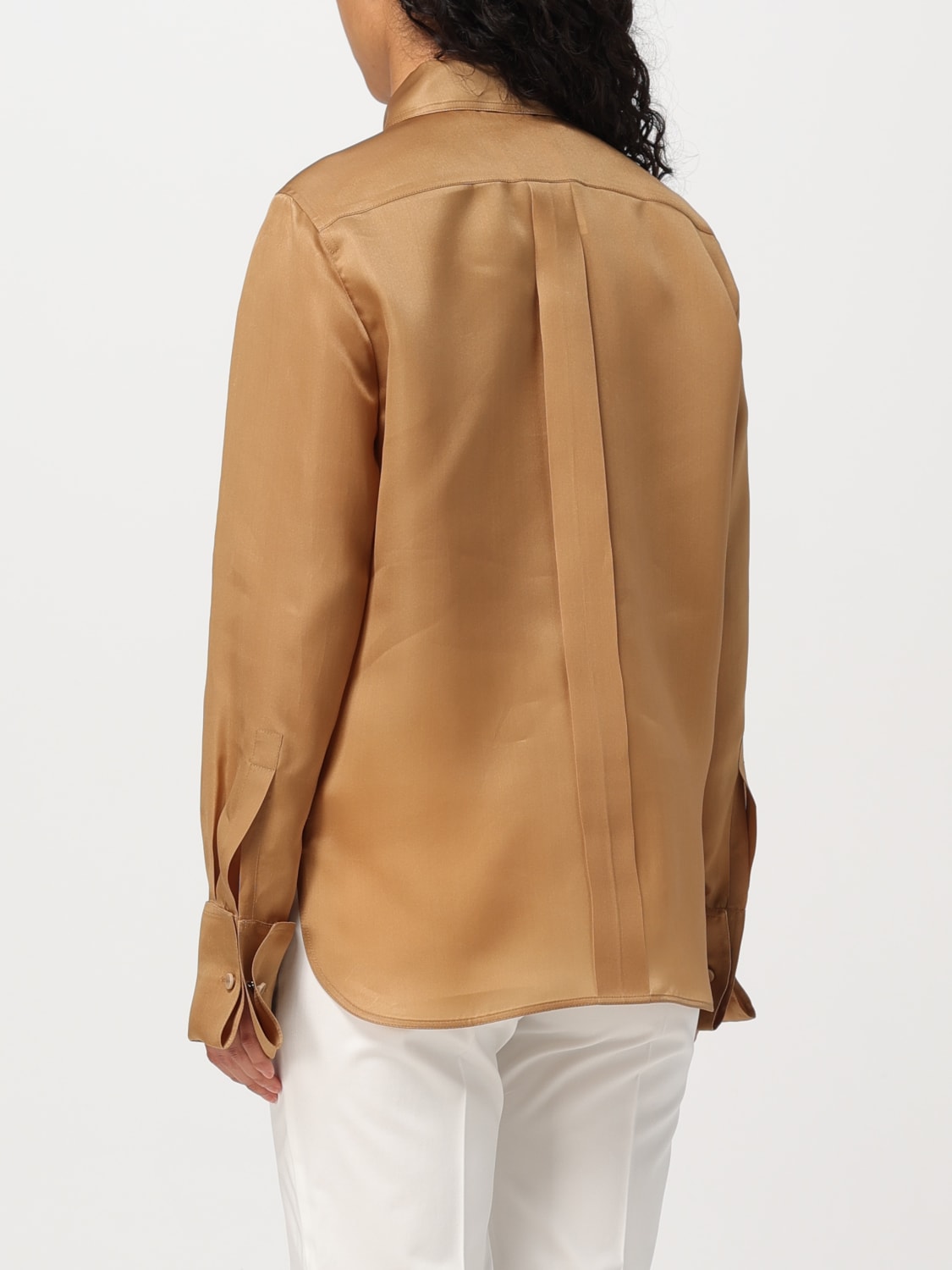 MAX MARA SHIRT: Shirt woman Max Mara, Leather - Img 3