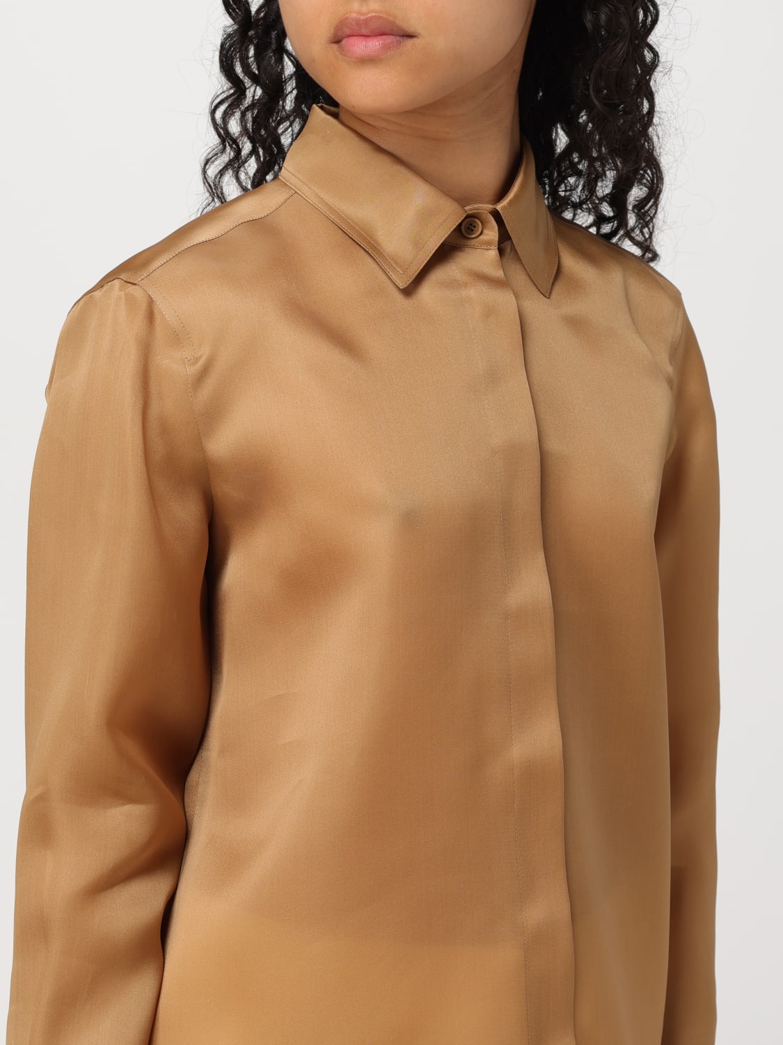 MAX MARA SHIRT: Shirt woman Max Mara, Leather - Img 5