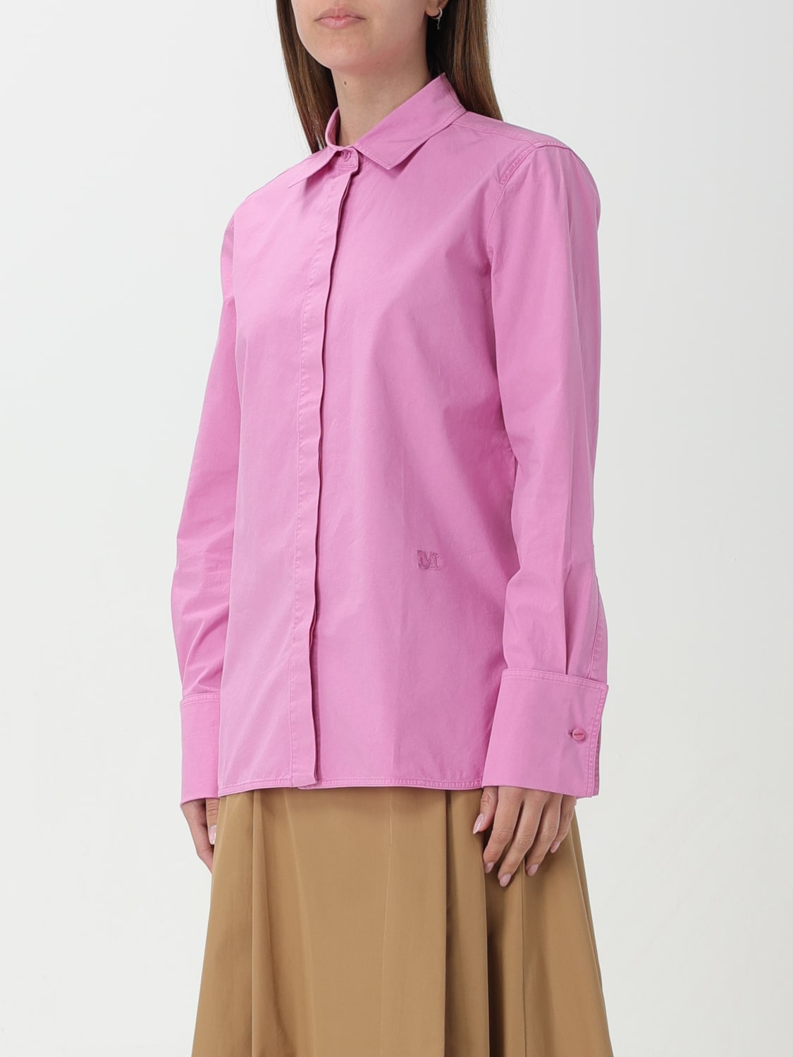 MAX MARA SHIRT: Shirt woman Max Mara, Pink - Img 3