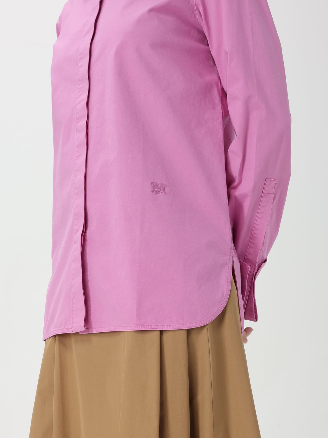 MAX MARA SHIRT: Shirt woman Max Mara, Pink - Img 4