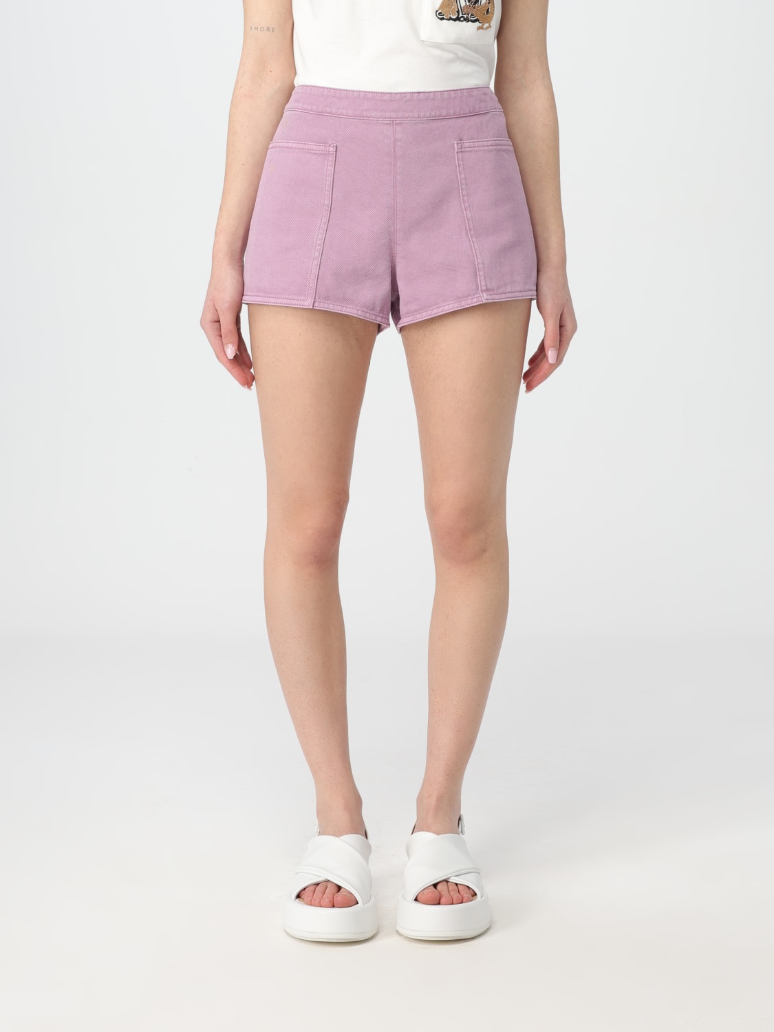 MAX MARA SHORT: Short woman Max Mara, Lilac - Img 1