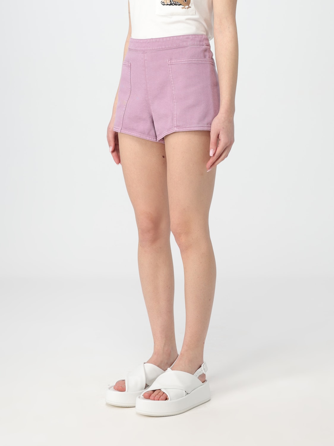 MAX MARA SHORT: Short woman Max Mara, Lilac - Img 4