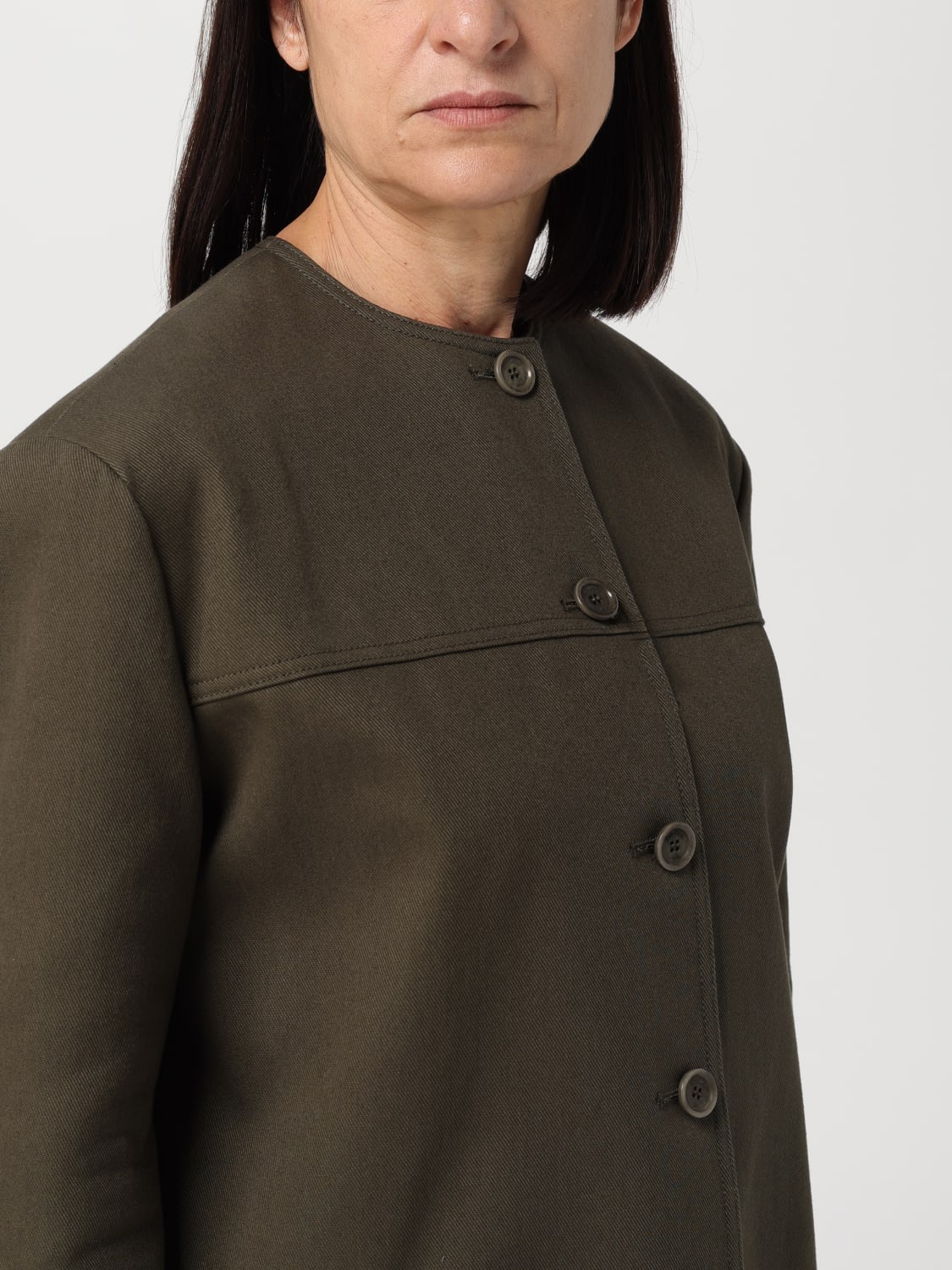 ジャケット MAX MARA Woman Jacket Green 2411041083600 004 Max Mara Outlet: Blazer woman - Green | Max Mara jacket