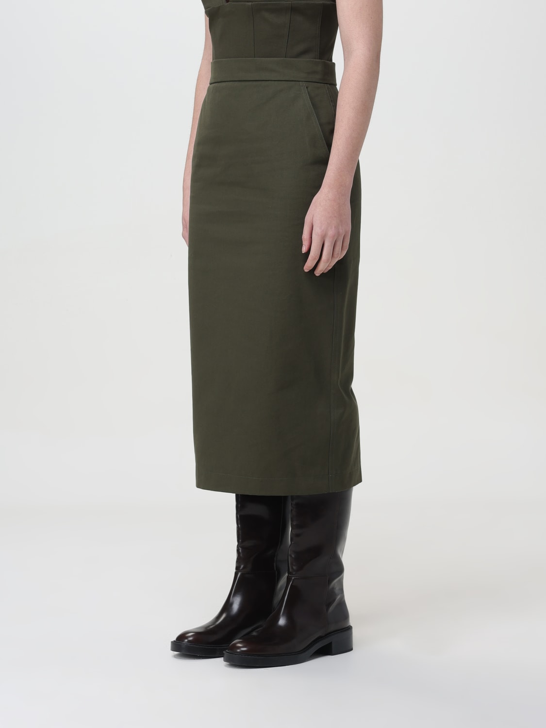 MAX MARA SKIRT: Skirt woman Max Mara, Green - Img 4