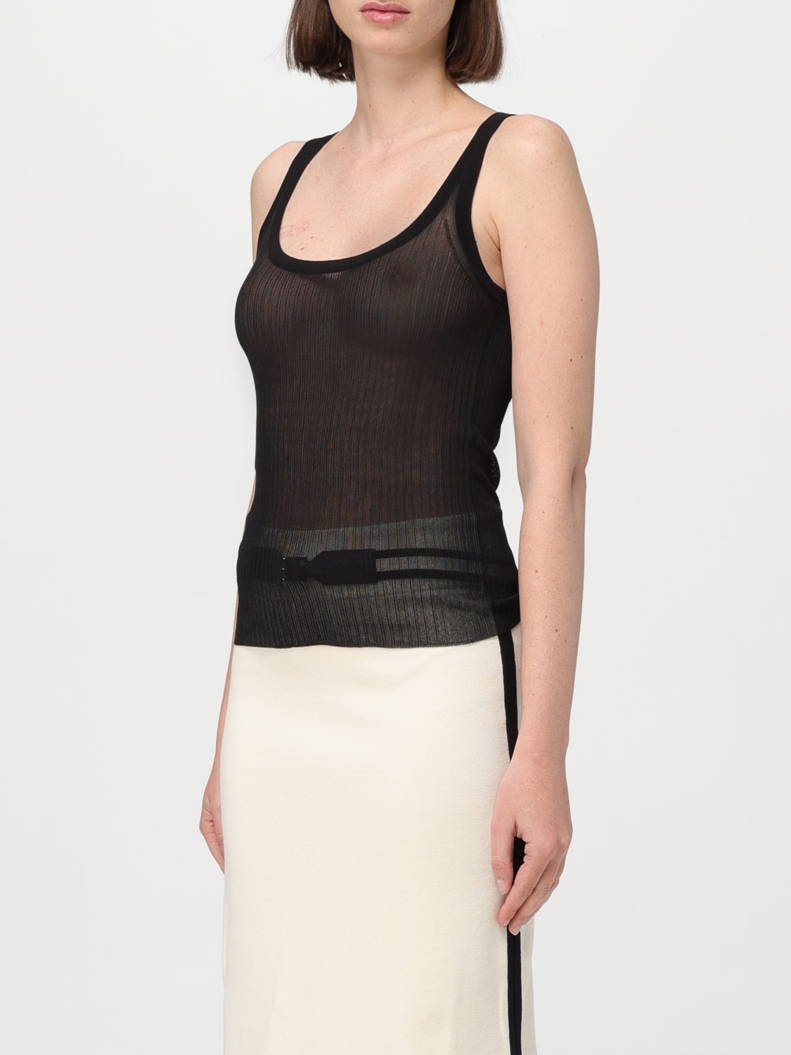 MAX MARA TOP: Top woman Max Mara, Black - Img 4