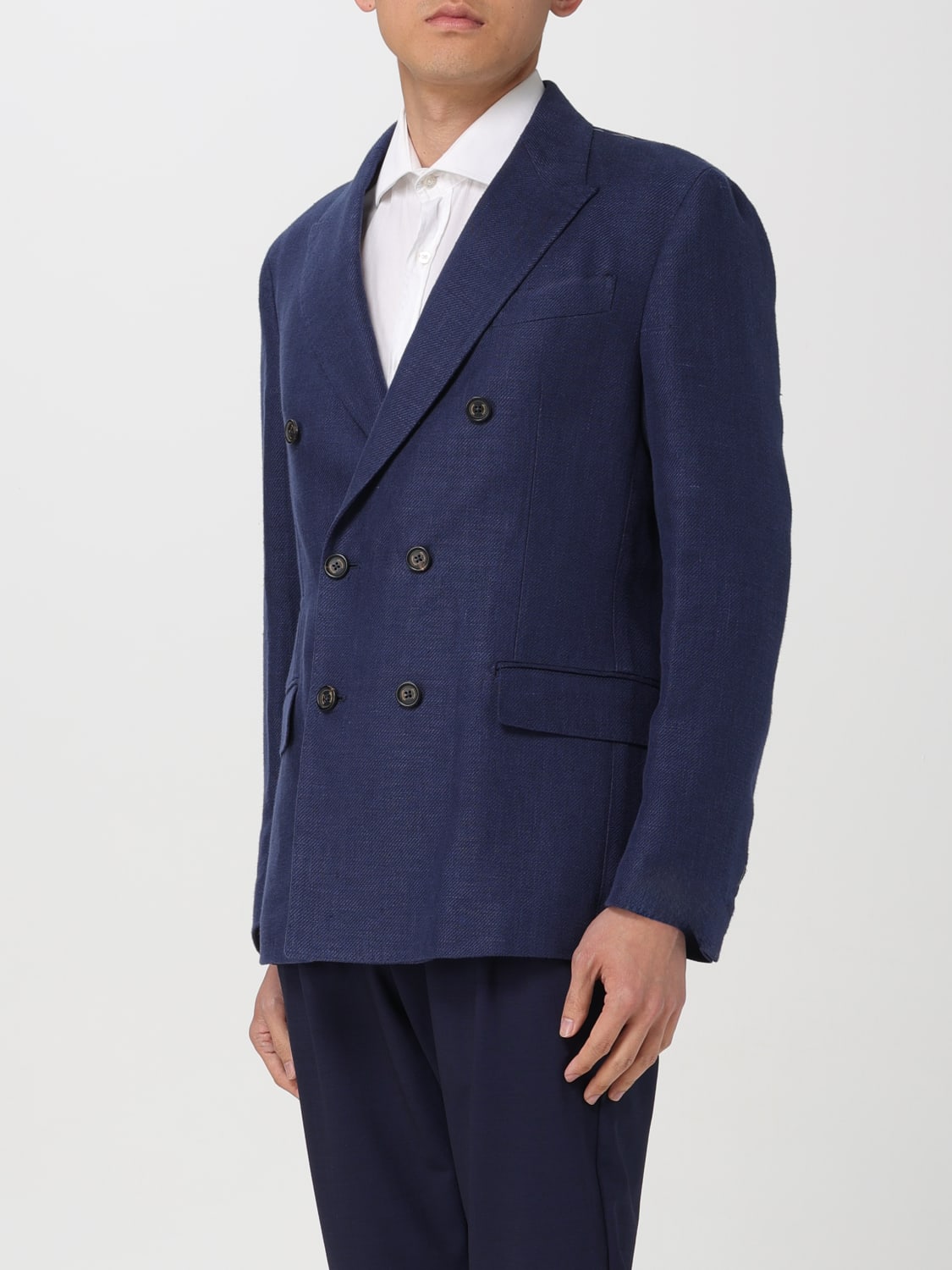 ELEVENTY BLAZER: Blazer uomo eleventy, Blue - Img 3