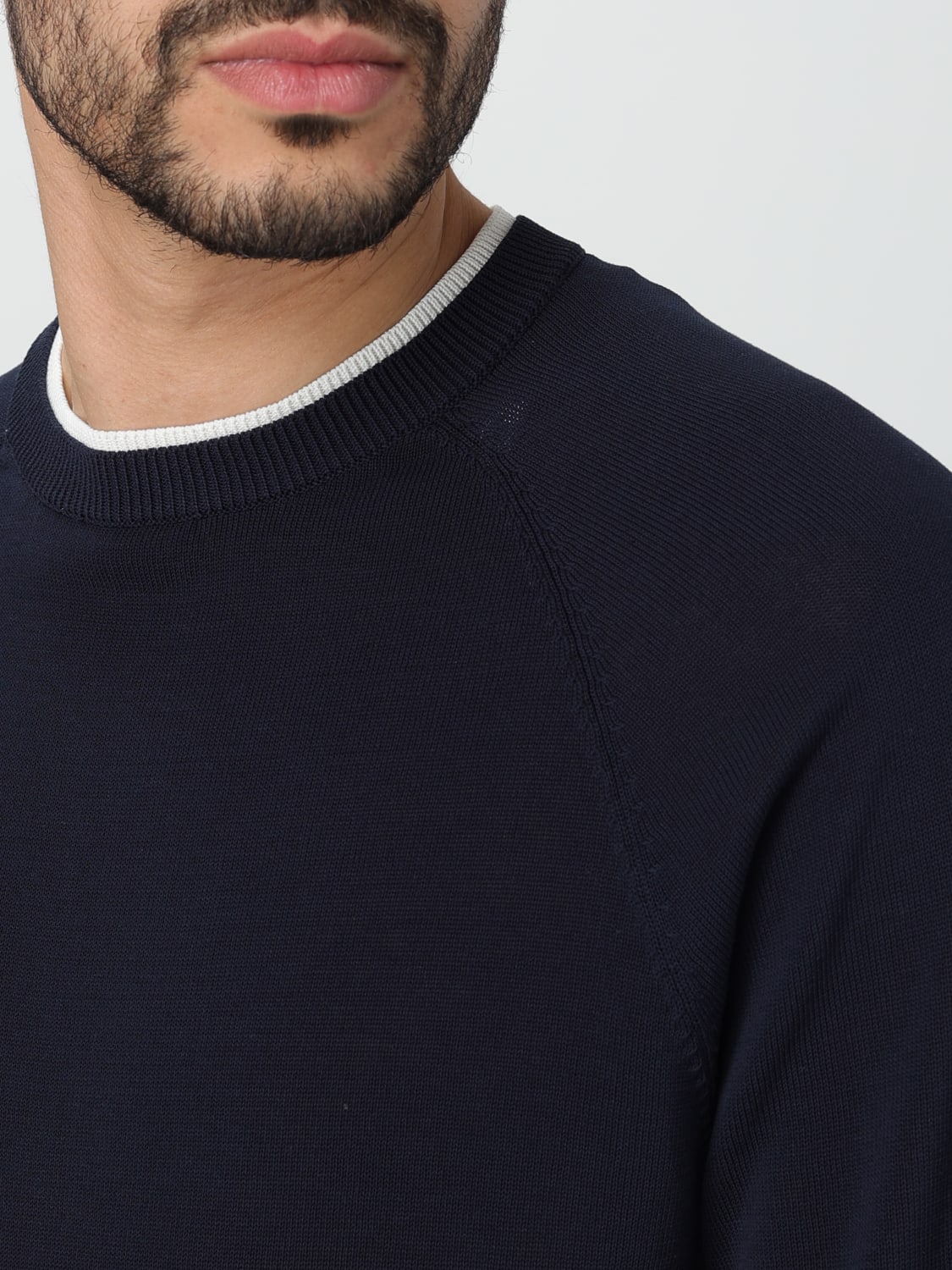 ELEVENTY SWEATER: Sweater men Eleventy, Blue - Img 3