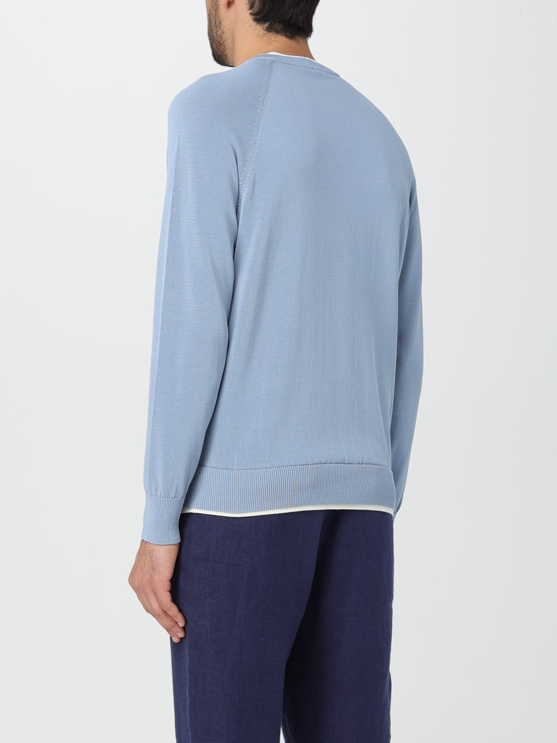 ELEVENTY JERSEY: Jersey hombre Eleventy, Azul Claro - Img 2