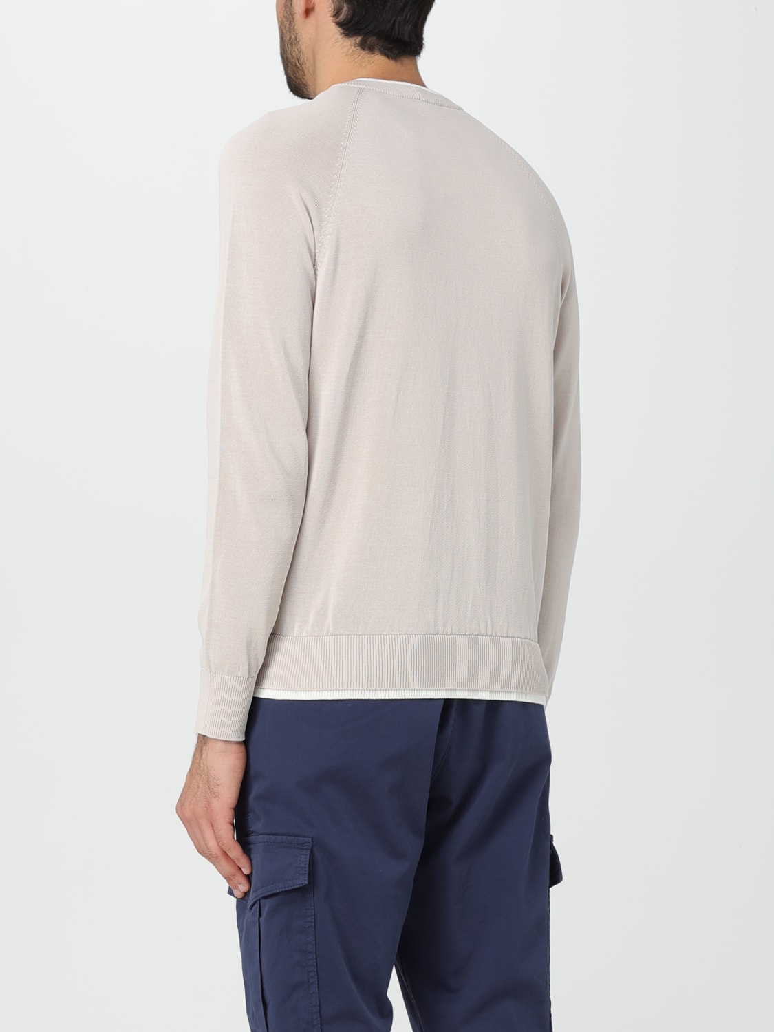 ELEVENTY SWEATER: Sweater men Eleventy, Beige - Img 2
