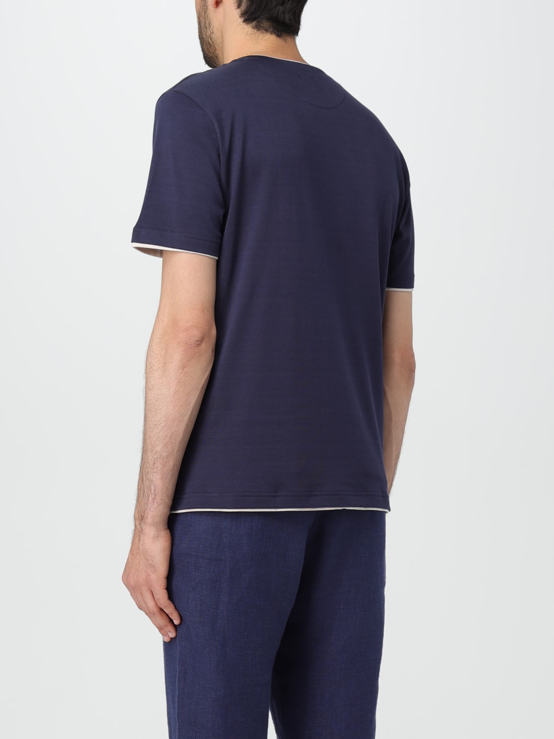 ELEVENTY T-SHIRT: T-shirt men Eleventy, Blue - Img 2