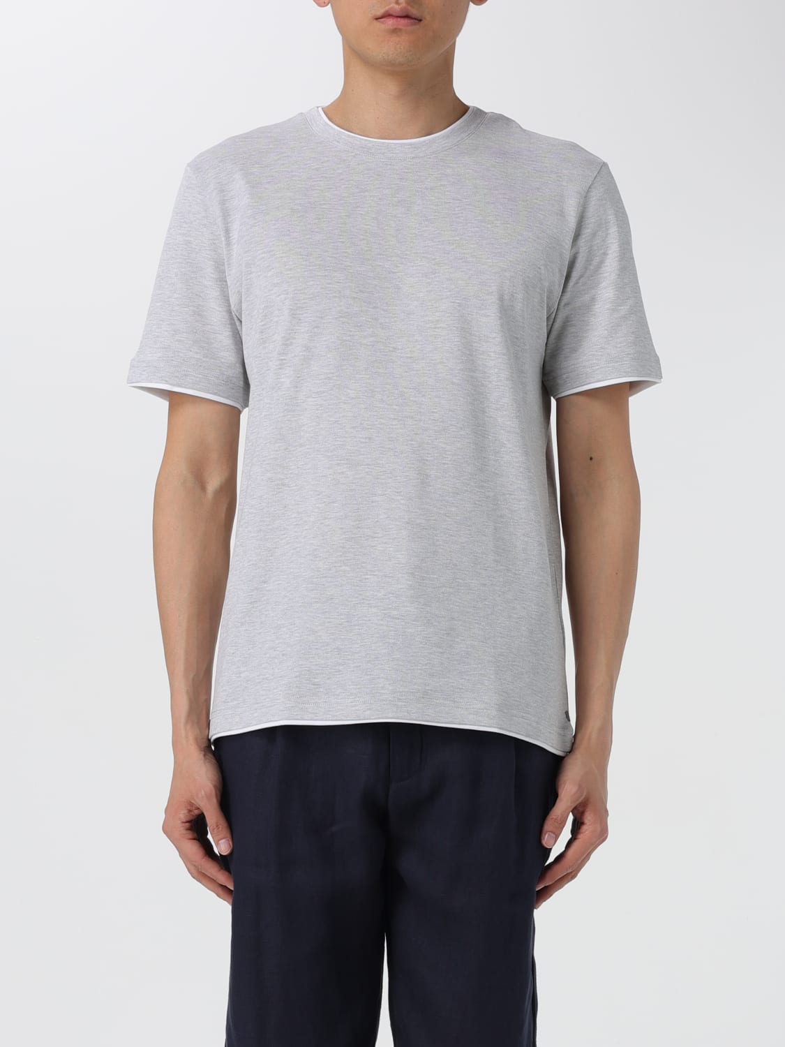ELEVENTY T-SHIRT: T-shirt men Eleventy, Grey - Img 1
