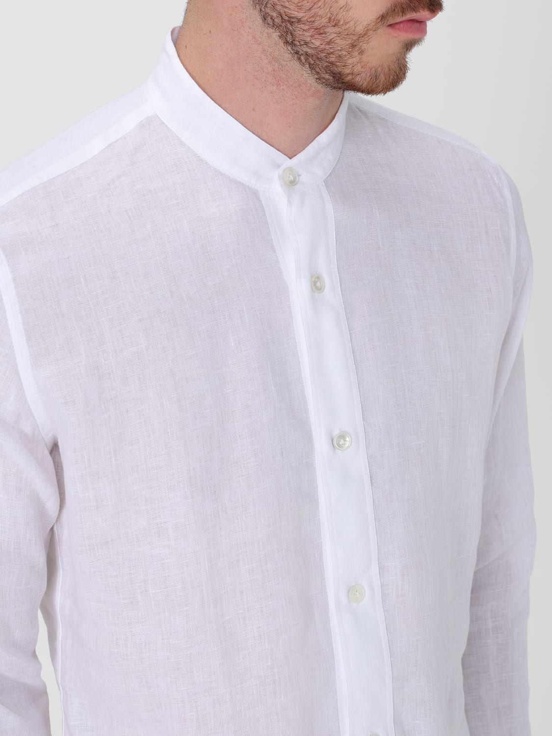 ELEVENTY SHIRT: Shirt men Eleventy, White - Img 3