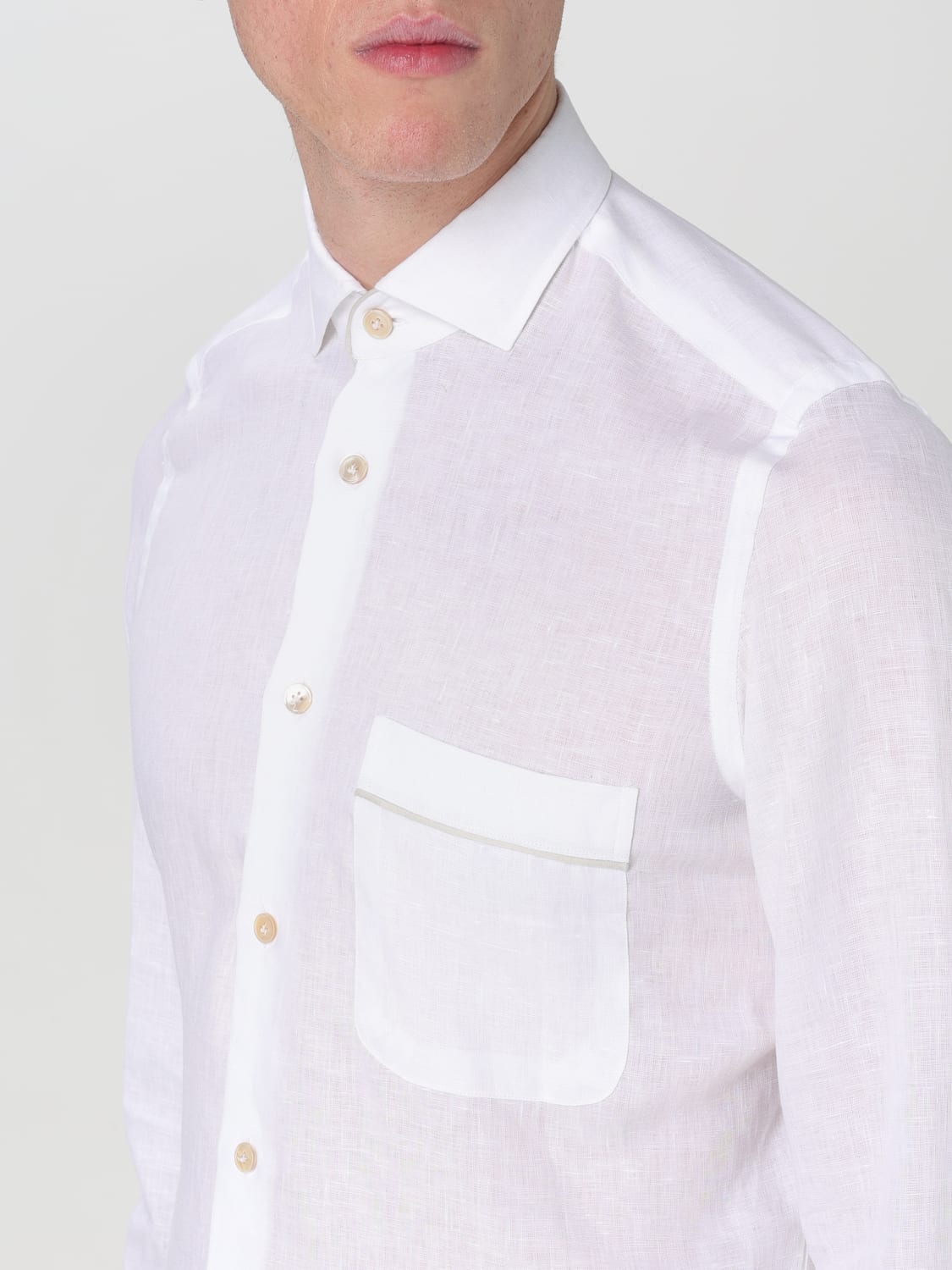 ELEVENTY CHEMISE: Chemise homme Eleventy, Blanc - Img 3