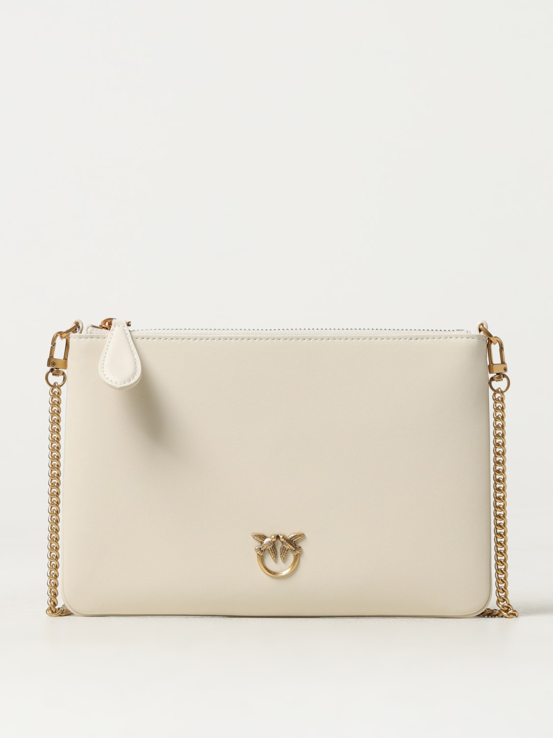 PINKO CLUTCH: Shoulder bag woman Pinko, White - Img 1