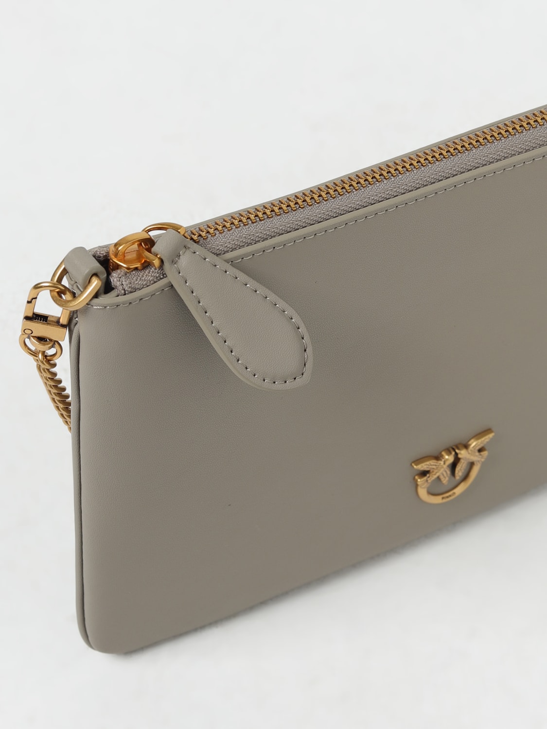 PINKO CLUTCH: Shoulder bag woman Pinko, Sand - Img 3