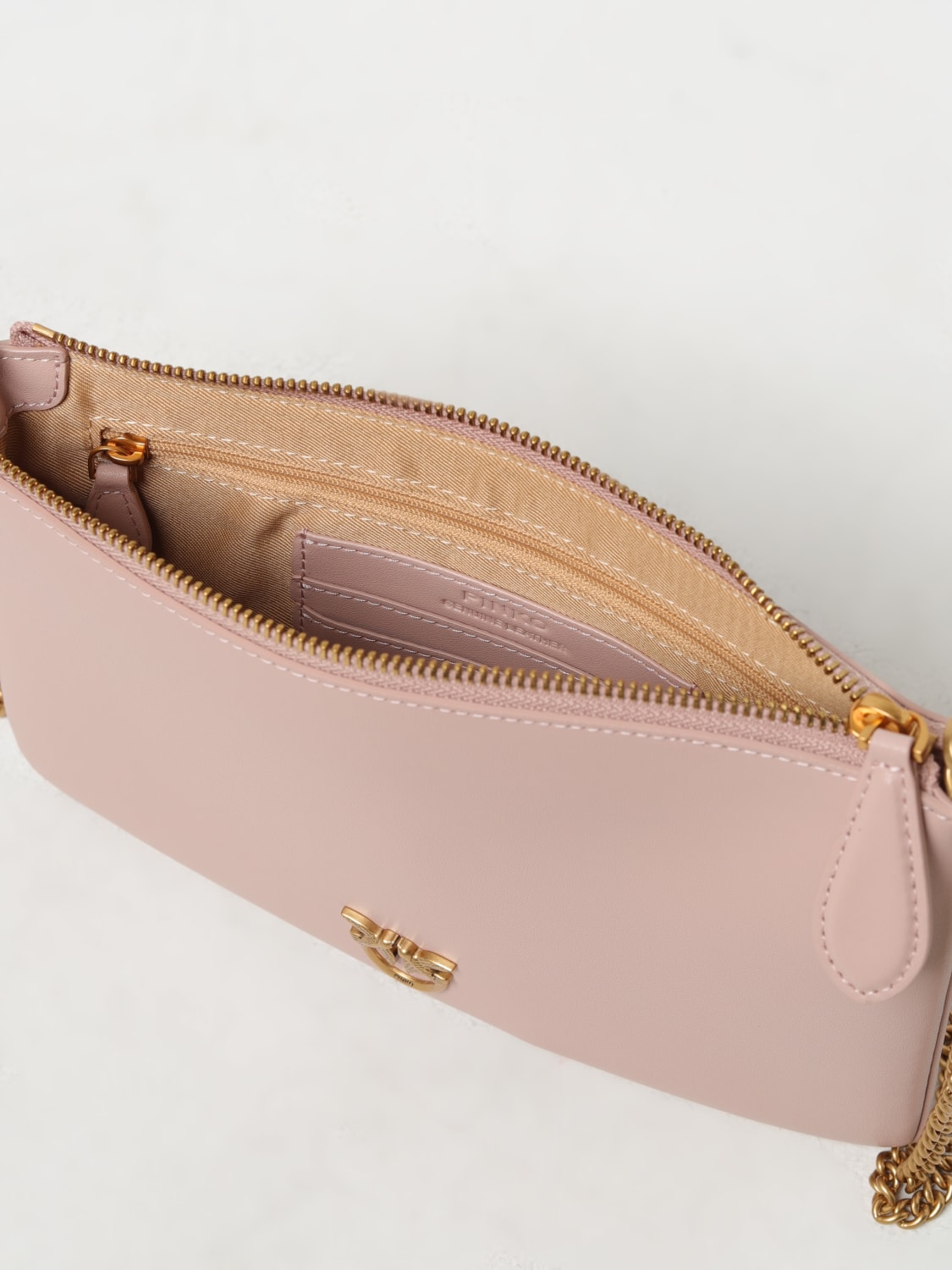 PINKO CLUTCH: Shoulder bag woman Pinko, Blush Pink - Img 3