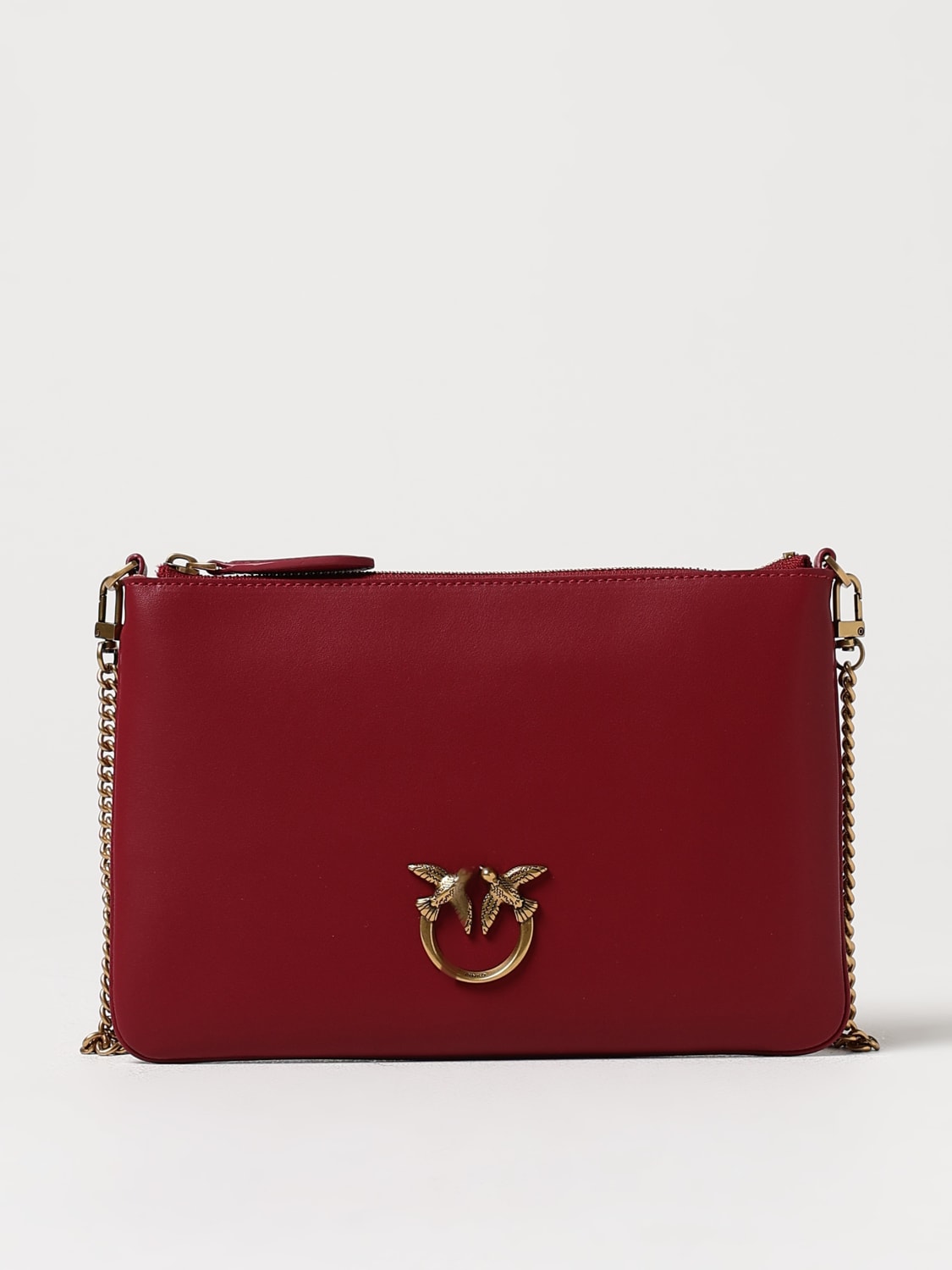 PINKO CLUTCH: Shoulder bag woman Pinko, Wine - Img 1