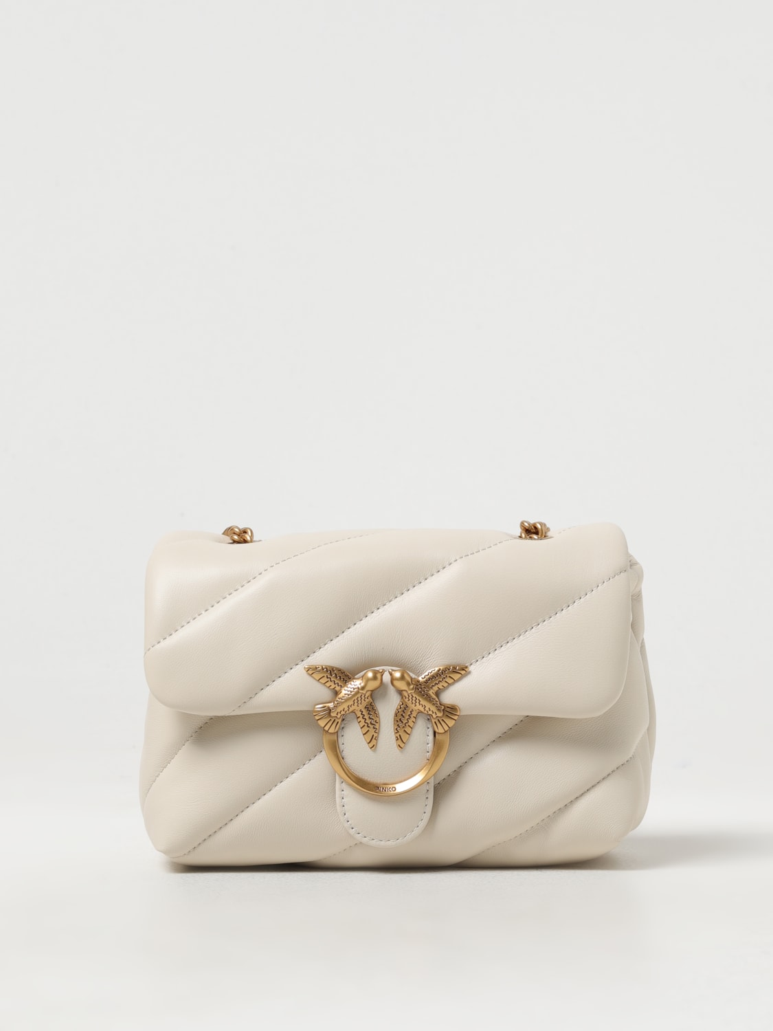 Pinko Outlet: Shoulder bag woman - White | Pinko mini bag 100039A0F2 online  at GIGLIO.COM