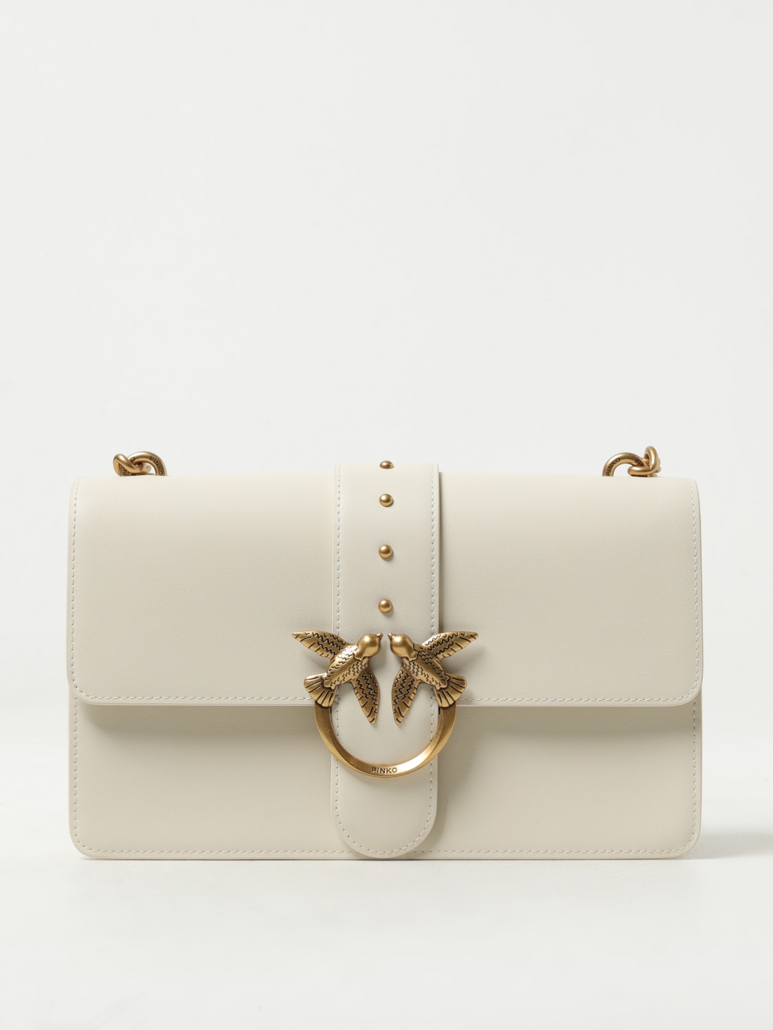 PINKO SHOULDER BAG: Shoulder bag woman Pinko, White - Img 1