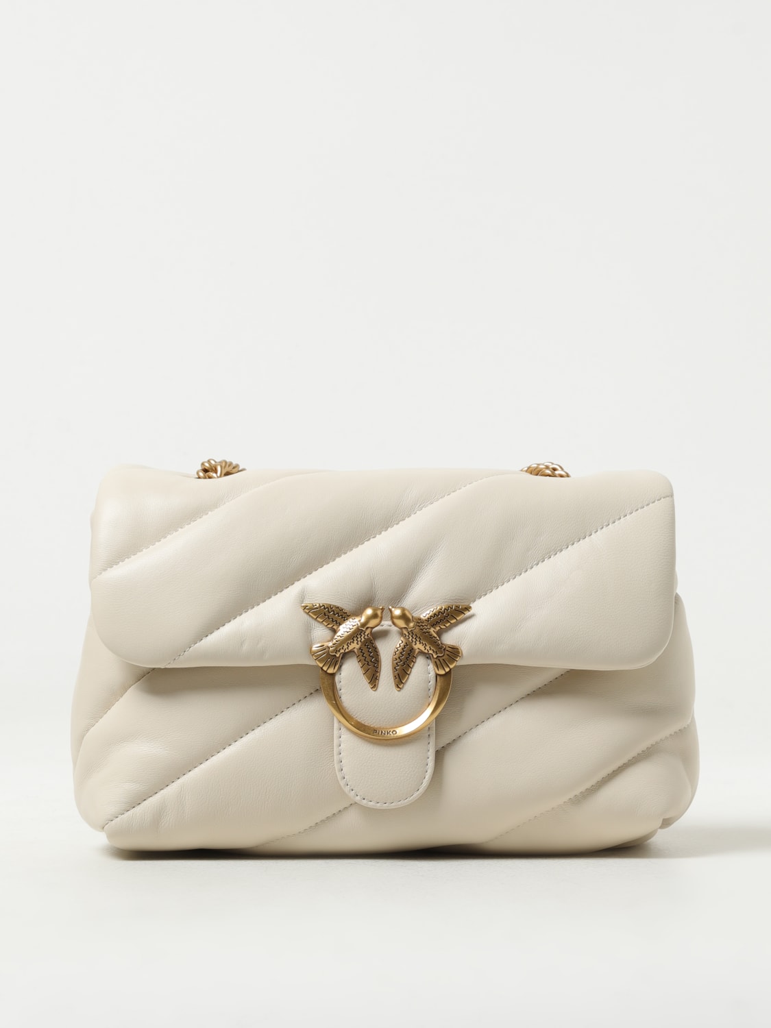 PINKO SHOULDER BAG: Shoulder bag woman Pinko, White - Img 1