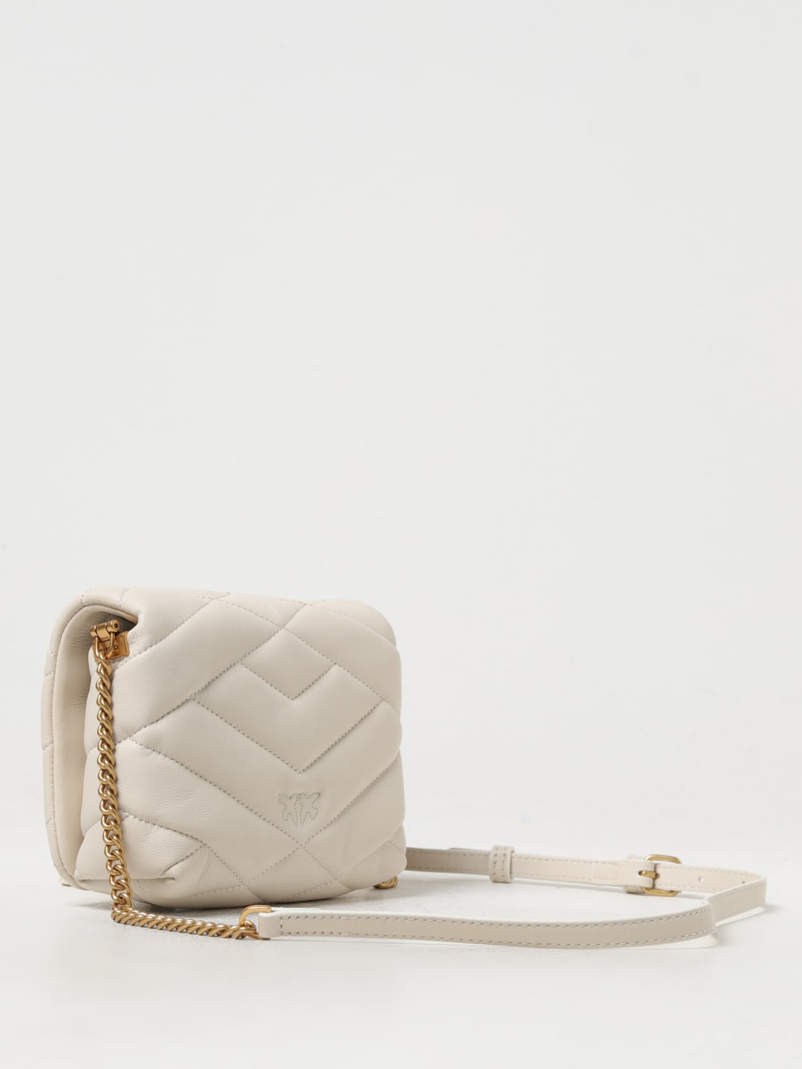 PINKO MINI BAG: Shoulder bag woman Pinko, White - Img 2