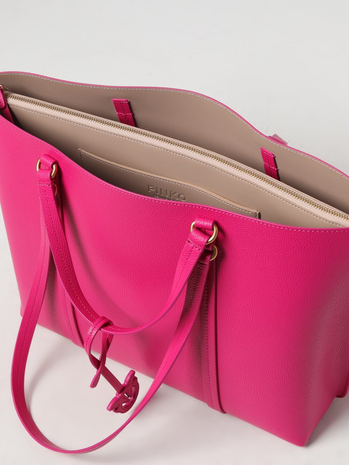 PINKO BOLSO TOTE: Bolso de hombro mujer Pinko, Fucsia - Img 3